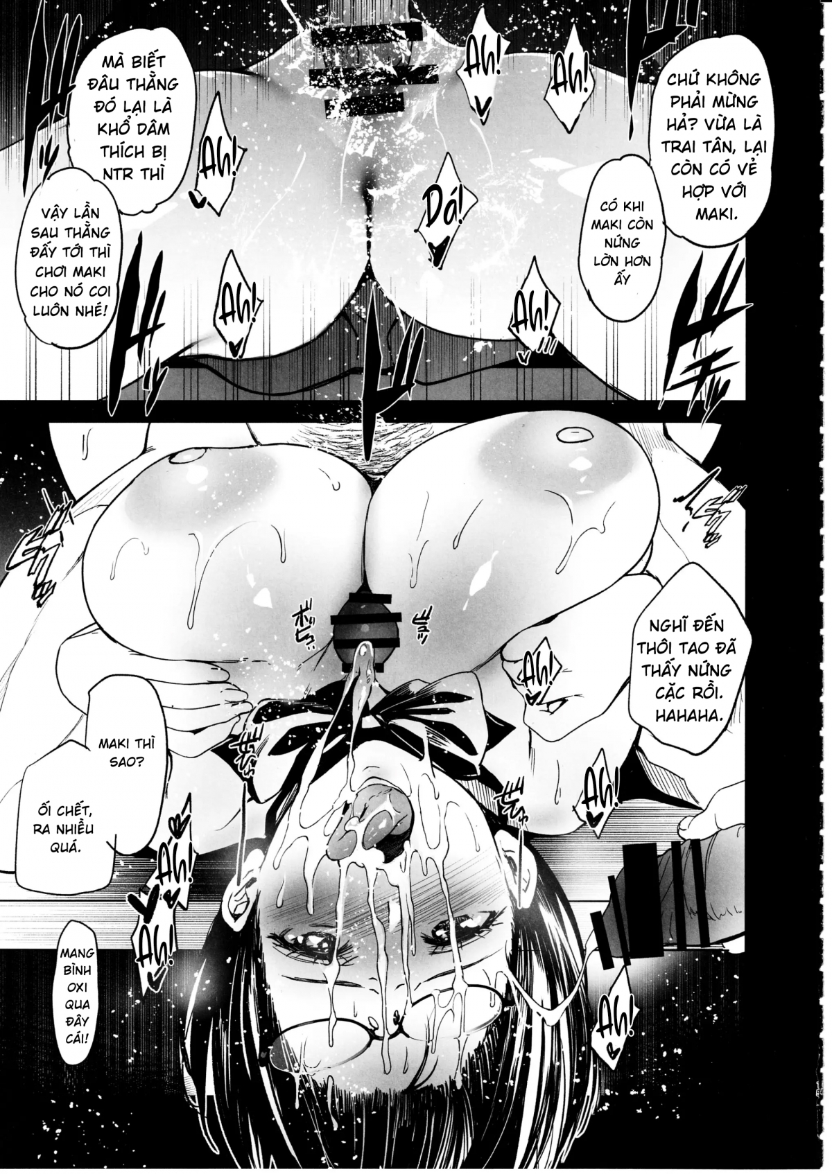 Đọc truyện hentai Makima-san wa Toshoshitsu no Yousei - Oneshot