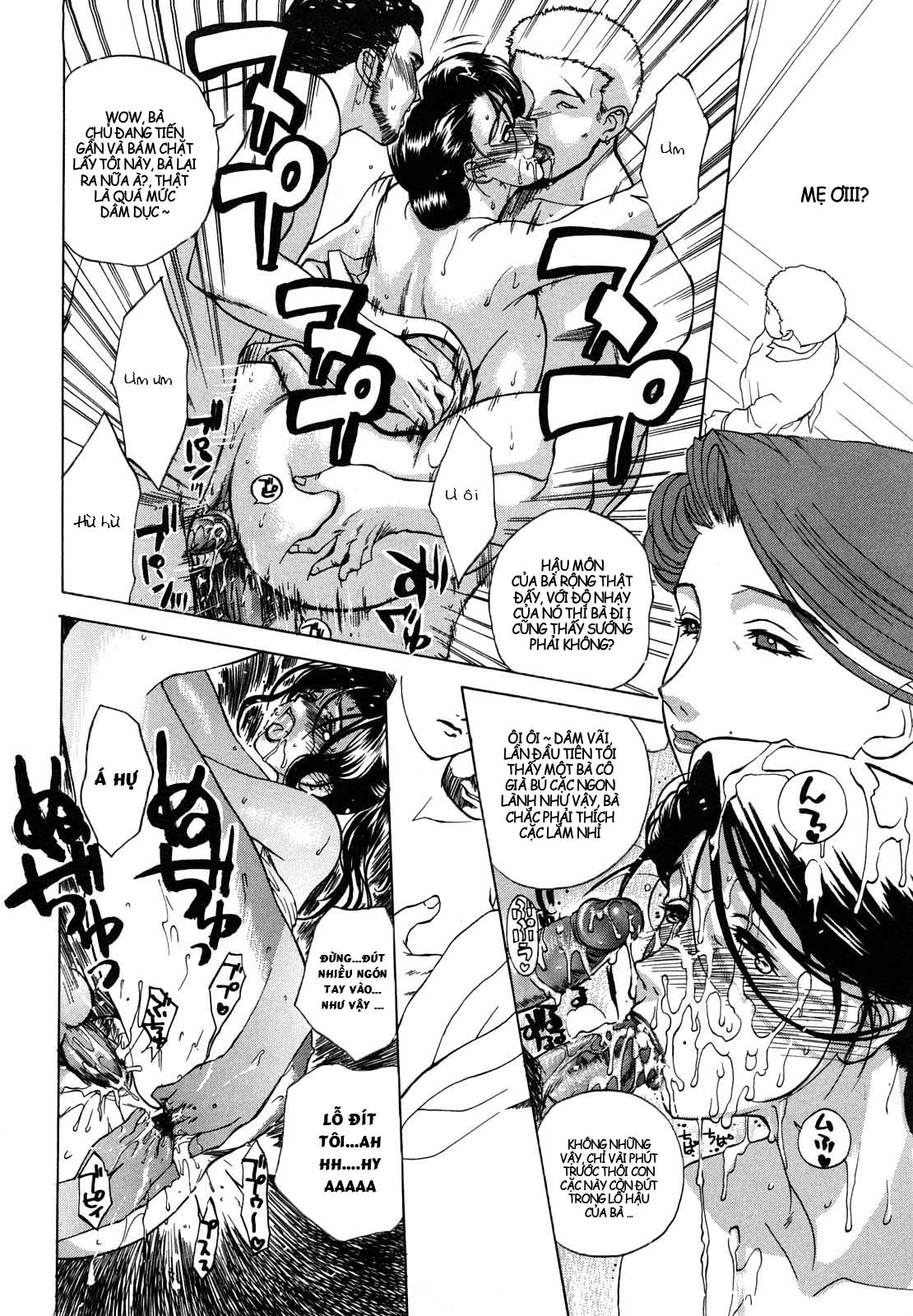 Đọc truyện hentai Cô dâu dâm đãng của nhà Takayanagike - Chap 4