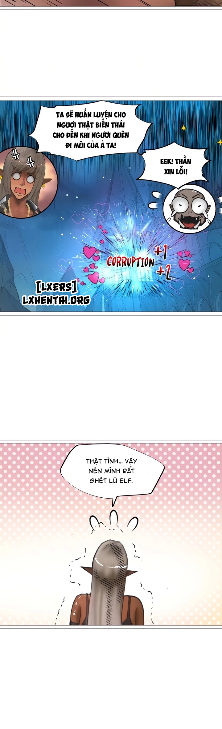 Đọc truyện hentai Nữ Hoàng Dark Elf Và Nô Lệ Orc - Chap 24