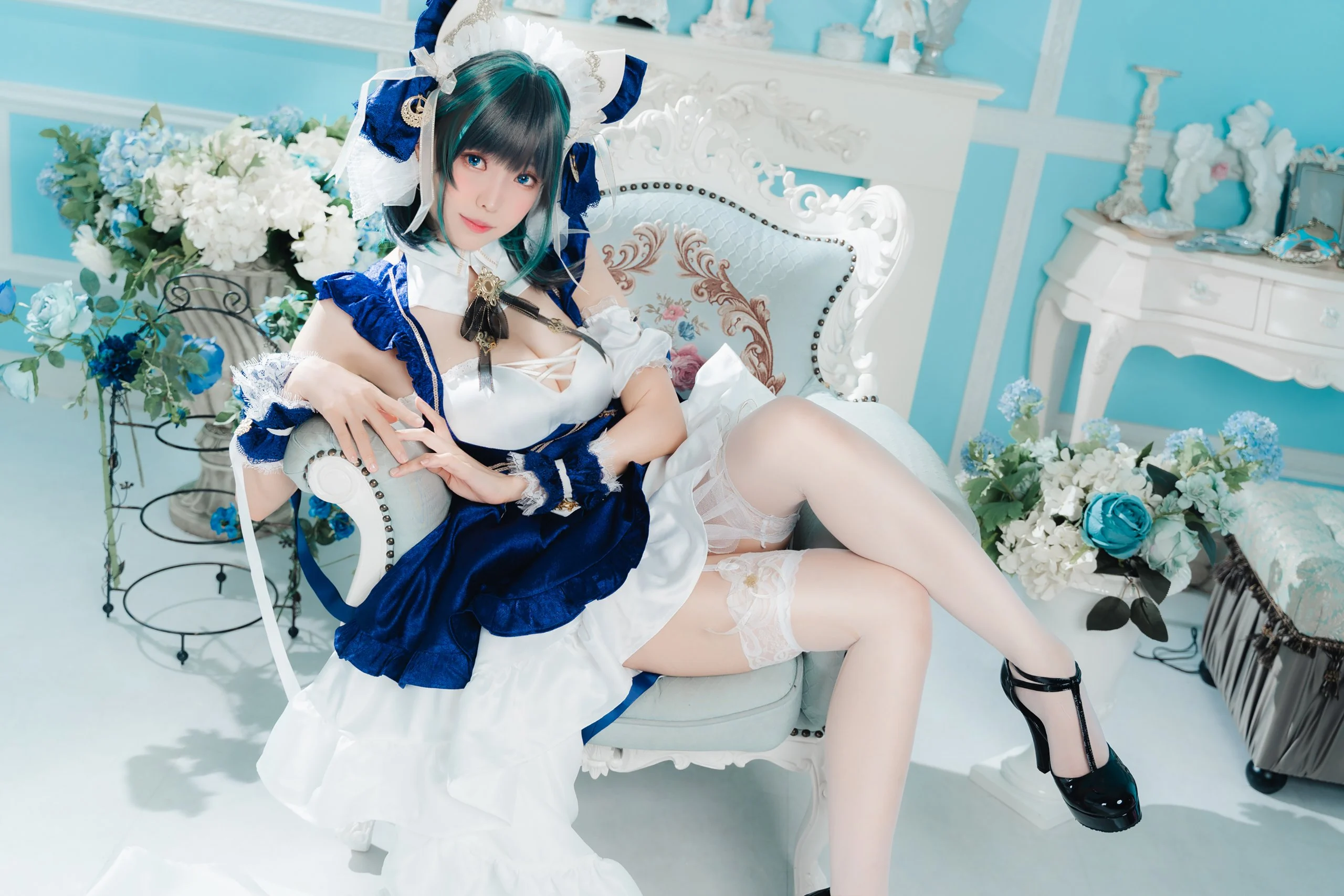 Đọc truyện hentai Tuyển tập Albums siêu phẩm Cosplay - Chap 541 - [Ely] Cheshire