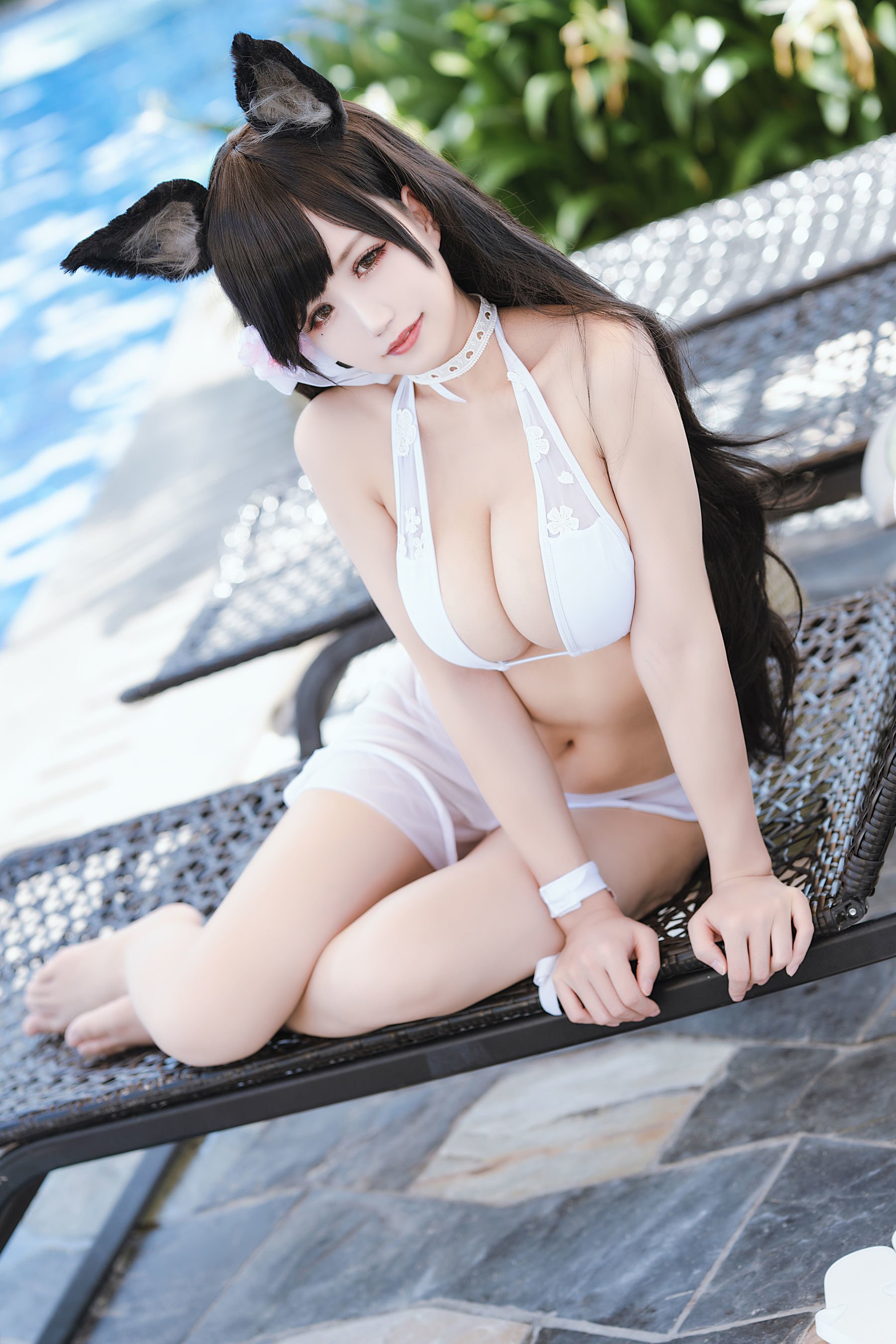 Đọc truyện hentai Tuyển tập Albums siêu phẩm Cosplay - Chap 735 - [Ogura Chiyo w] Captain Atago swimsuit