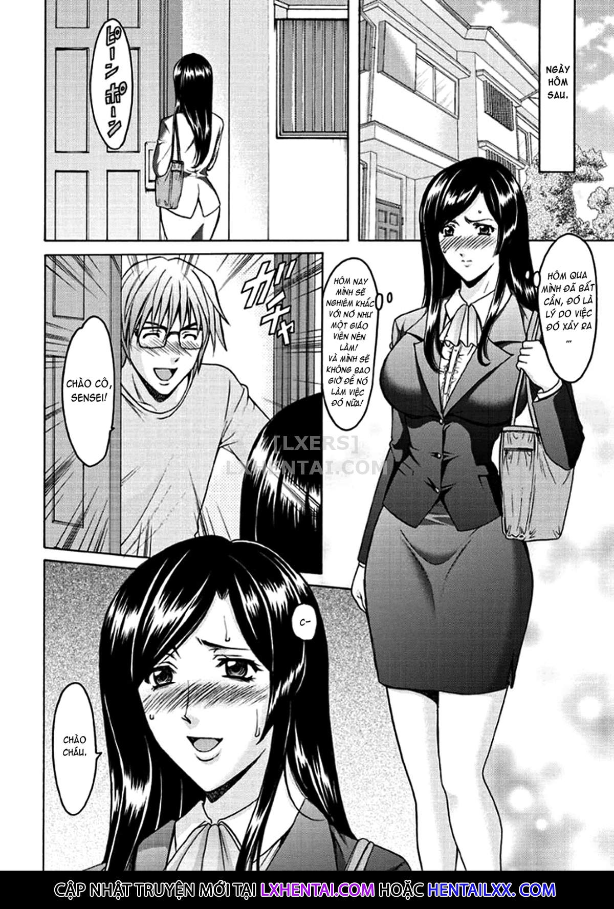 Đọc truyện hentai Katei Kyoushi Ga Ochiru Made - Chap 4