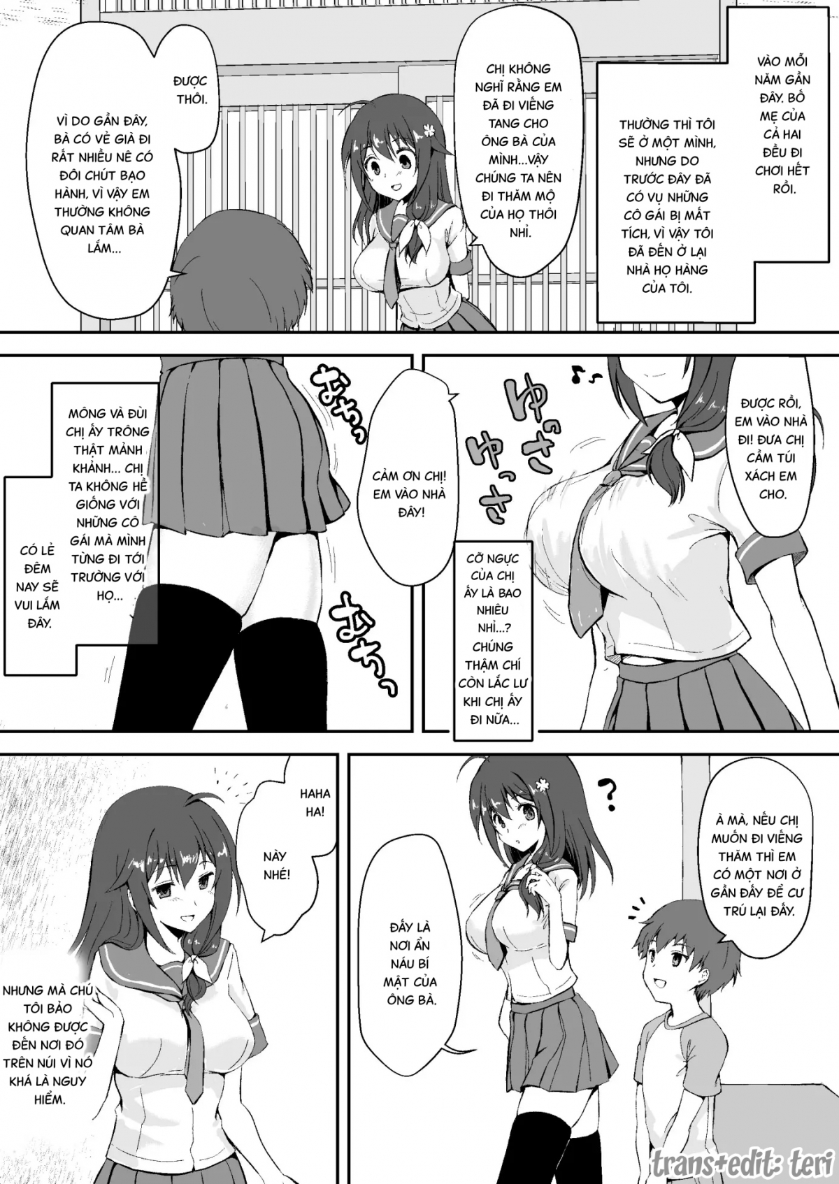 Đọc truyện hentai Mùa hè giả dối. - Oneshot