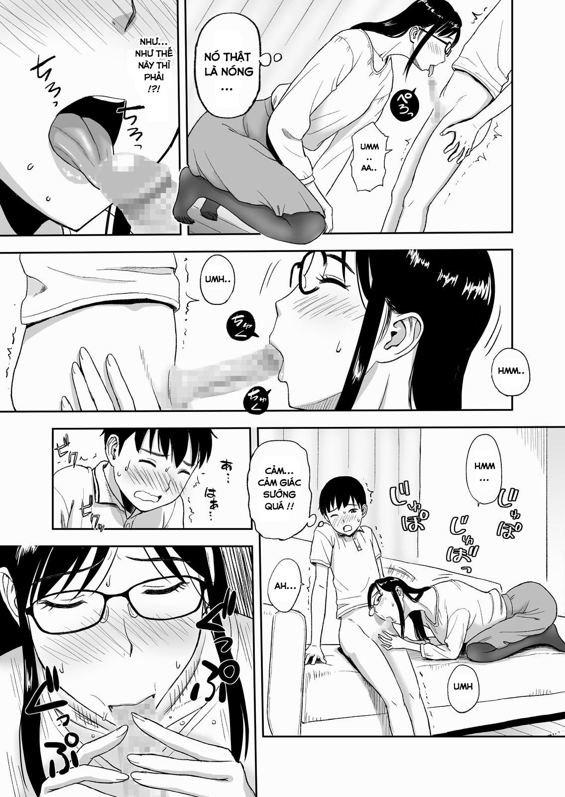 Đọc truyện hentai Konkatsu ni Hagemu Oba wa Oi ni Motomerarete Choppiri Ureshii. - Oneshot