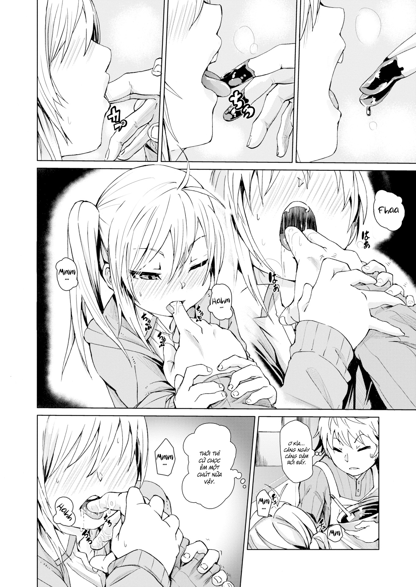 Đọc truyện hentai Cậu còn ngọt hơn choco - Oneshot