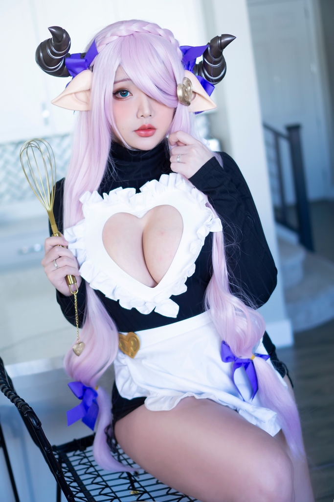 Đọc truyện hentai Tuyển tập Albums siêu phẩm Cosplay - Chap 208 - Hana Bunny – Narmaya Maid