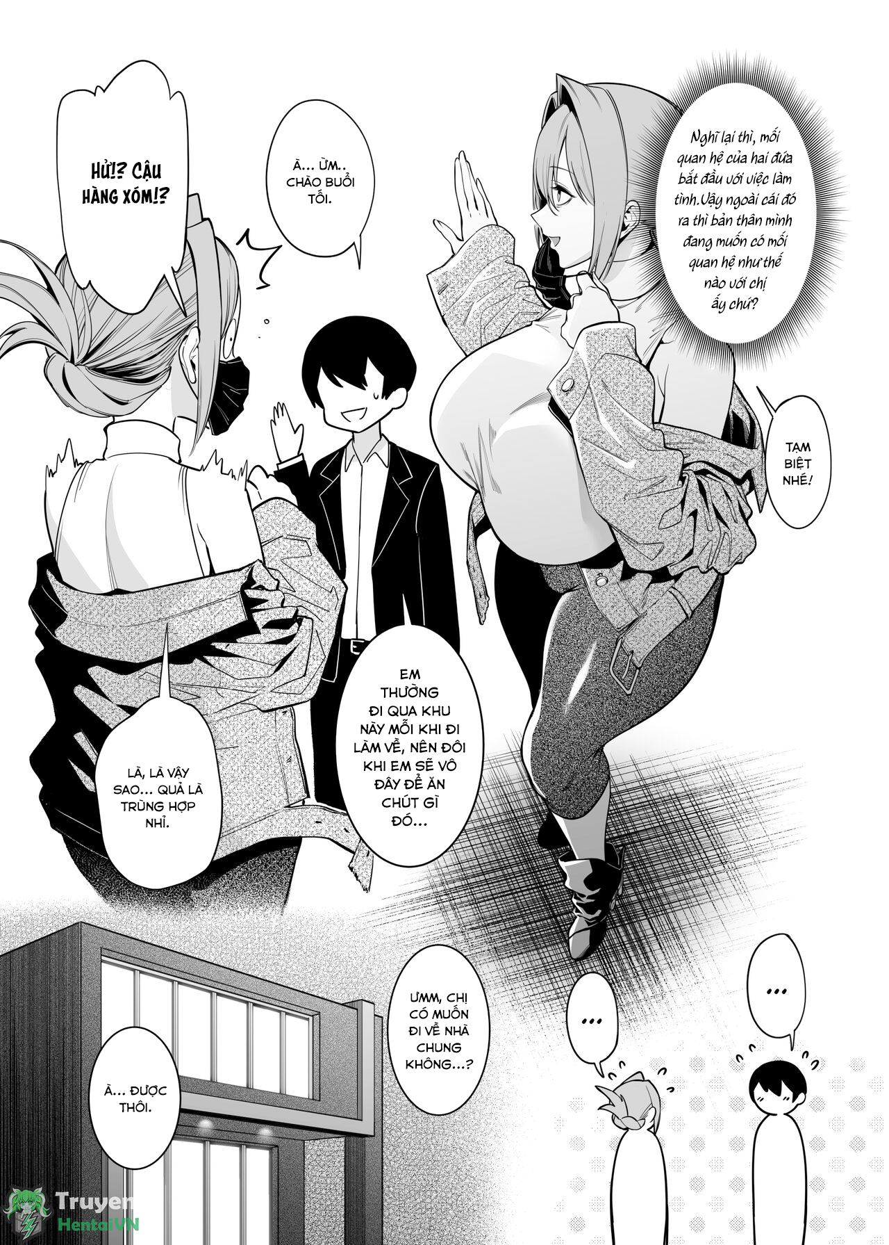 Đọc truyện hentai Otonari-san wa Yami Soshiki ni Nikutai Kaizou sareta Moto Seigi Sentai Member deshita - Chap 2