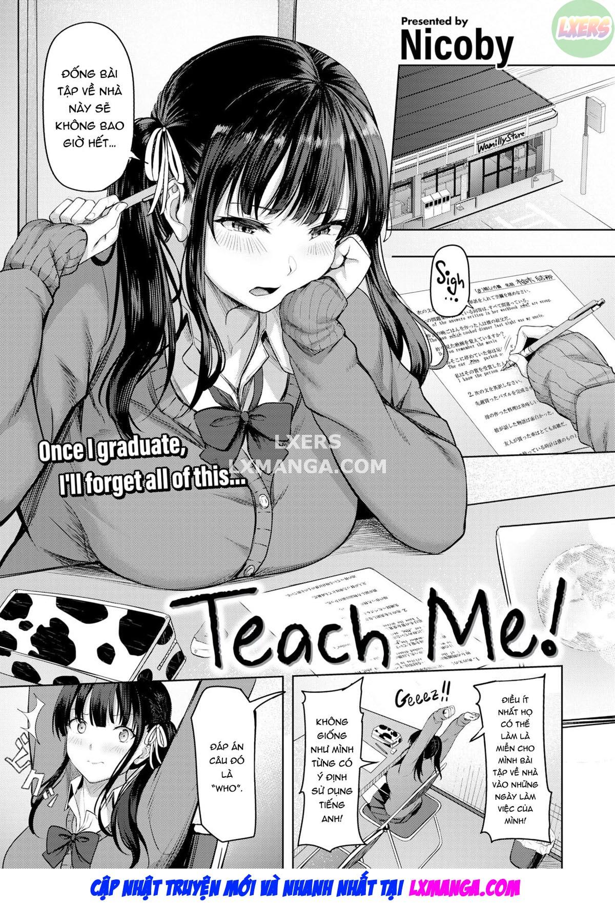 Đọc truyện hentai Dạy tôi cách làm tình - Oneshot