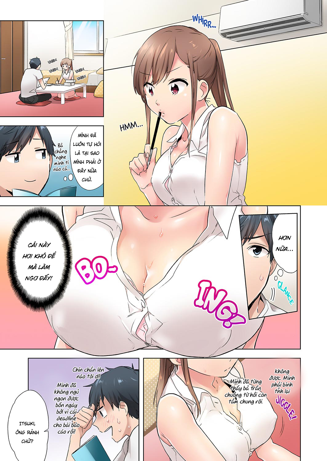 Đọc truyện hentai Làm Tình Với Nhỏ Bạn Ướt Đẫm Mồ Hôi... - Chap 1