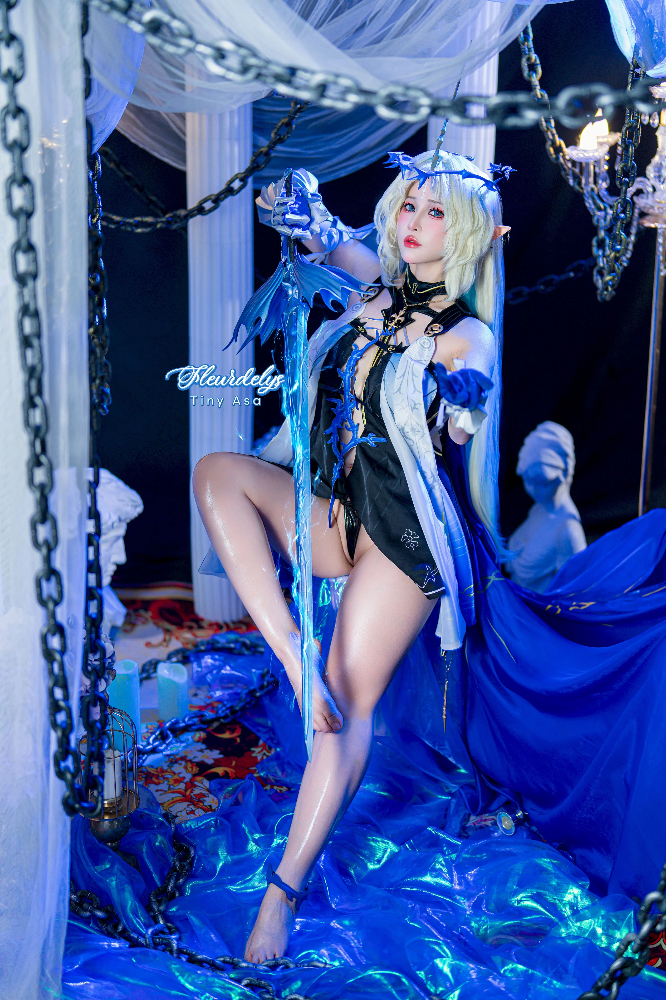 Đọc truyện hentai Tuyển tập Albums siêu phẩm Cosplay - Chap 1312 - Tiny Asa - Fleurdelys (Wuthering Waves)
