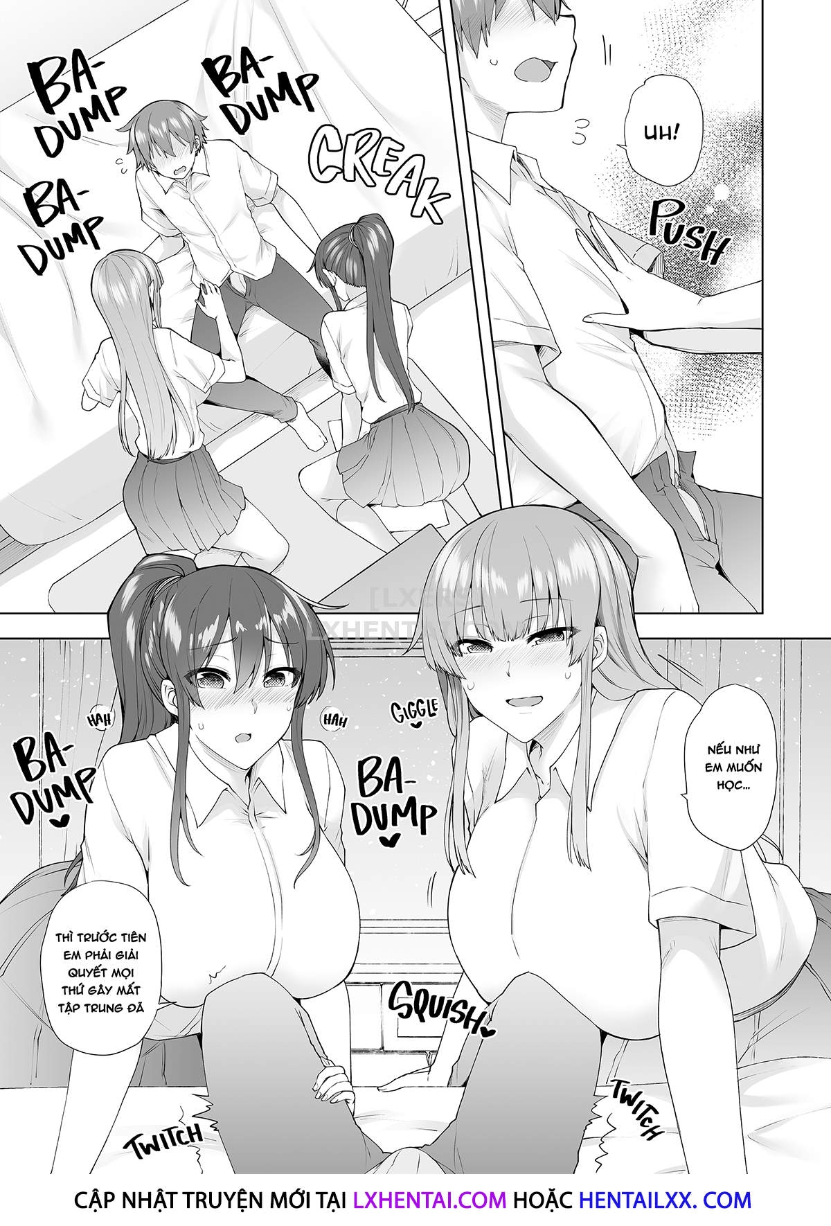 Đọc truyện hentai Onee-chan no Wasuremono o Todoke ni Kita Hazu nanoni - Chap 3 - Away Game