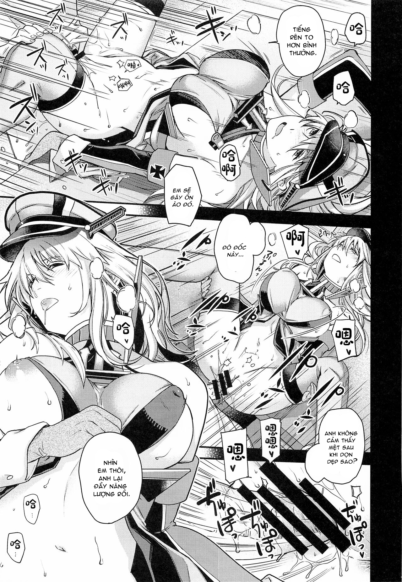 Đọc truyện hentai Bộ sưu tập Kantai-Kancolle - Oneshot