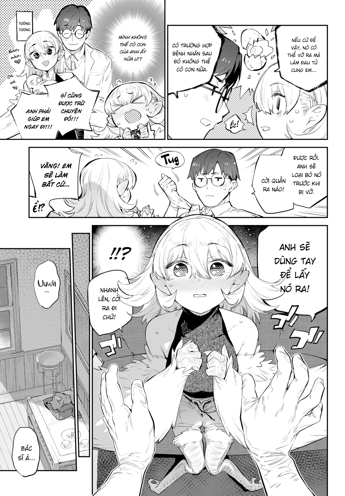 Đọc truyện hentai Otherworldly Maidens Series - Harpy Valentines Day