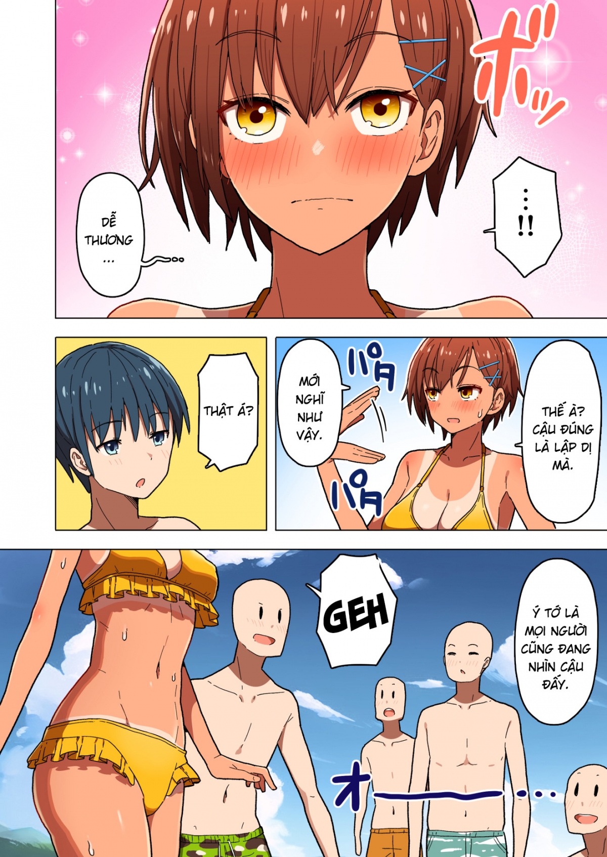 Đọc truyện hentai Đi dã ngoại với lớp, tôi bị cướp luôn gấu - Oneshot mất