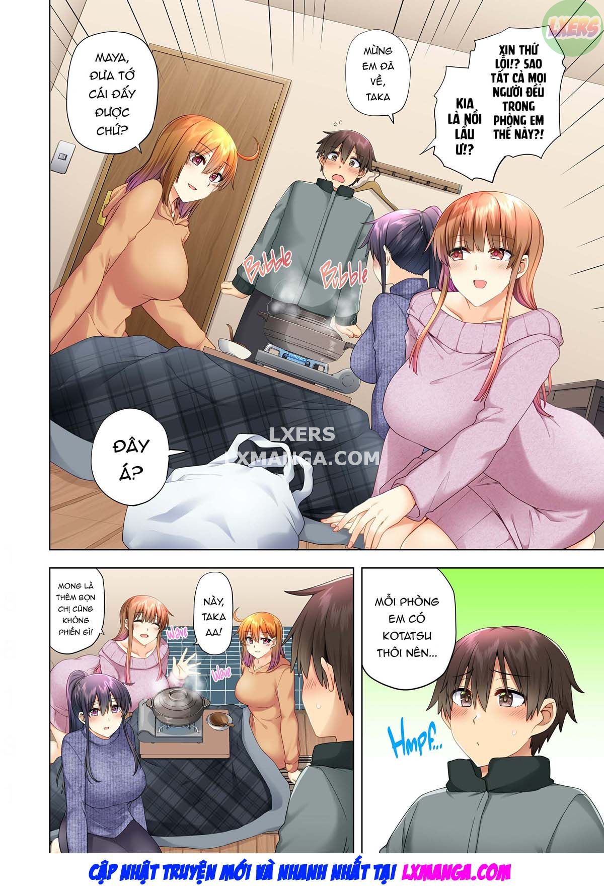 Đọc truyện hentai Onee-chan no Wasuremono o Todoke ni Kita Hazu nanoni - Chap 5 - New Years Match