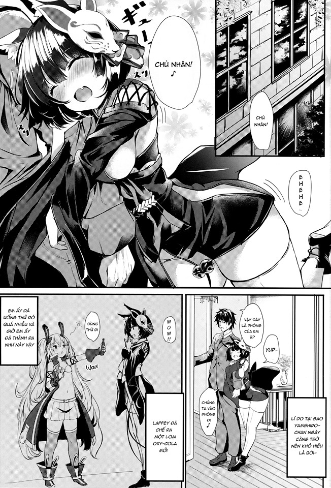 Đọc truyện hentai Provoked By A Tipsy Yamashiro-chan!! (Azur Lane) - Oneshot