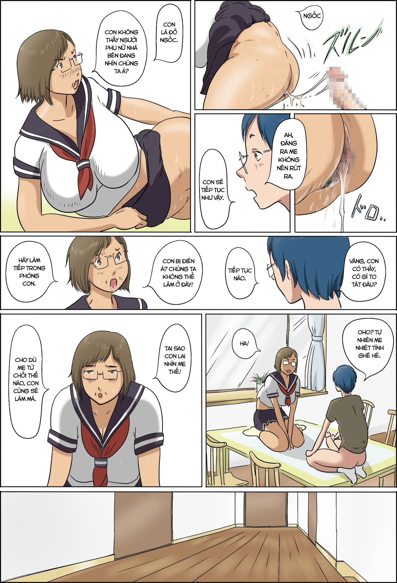 Đọc truyện hentai Haha To Musuko No Kazoku Seikatsu - Chap 2