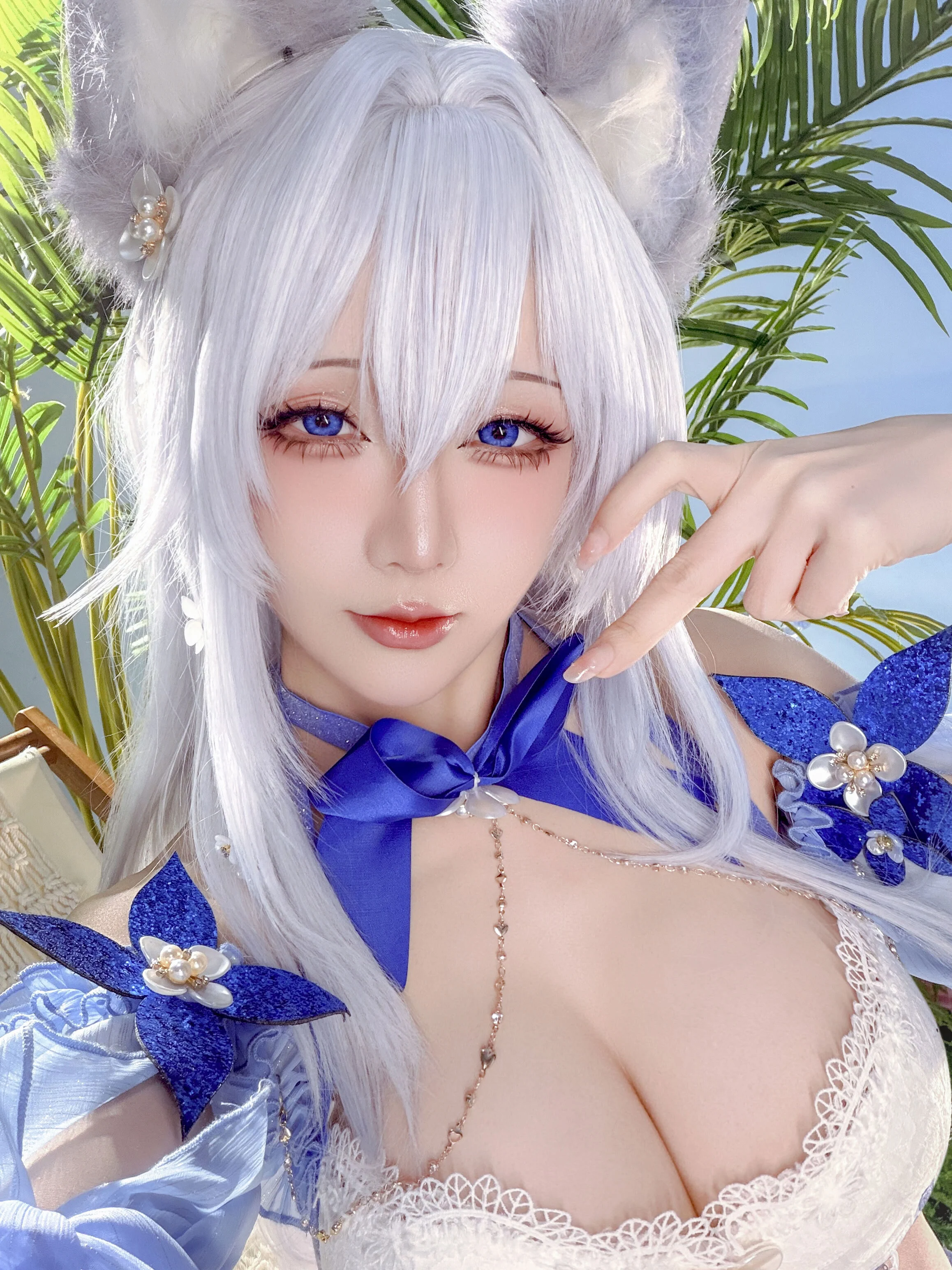 Đọc truyện hentai Tuyển tập Albums siêu phẩm Cosplay - Chap 1395 - Star's Lingering - Azur Lane Shinano Swimsuit