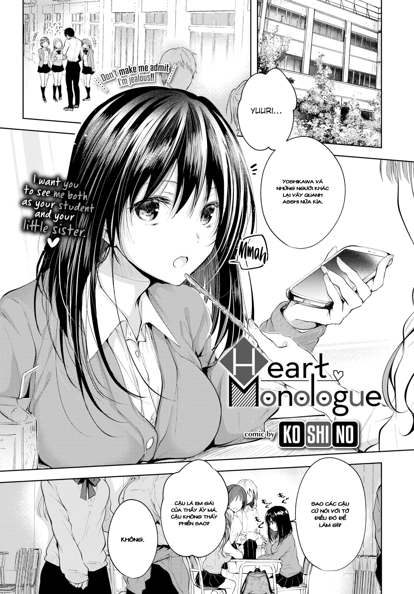 Đọc truyện hentai Heart Monologue - Oneshot