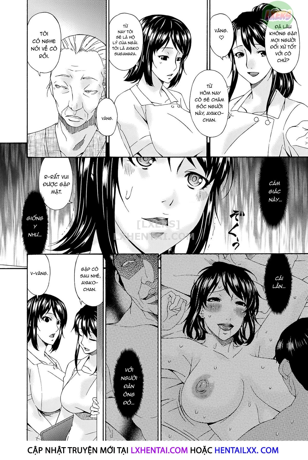 Đọc truyện hentai Kaigo Dorei - Chap 4