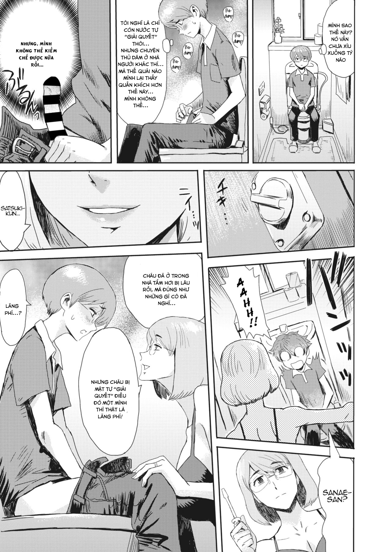 Đọc truyện hentai Một chuyện khó tin đã xảy ra giữa tôi và cô hàng xóm lớn tuổi - Oneshot