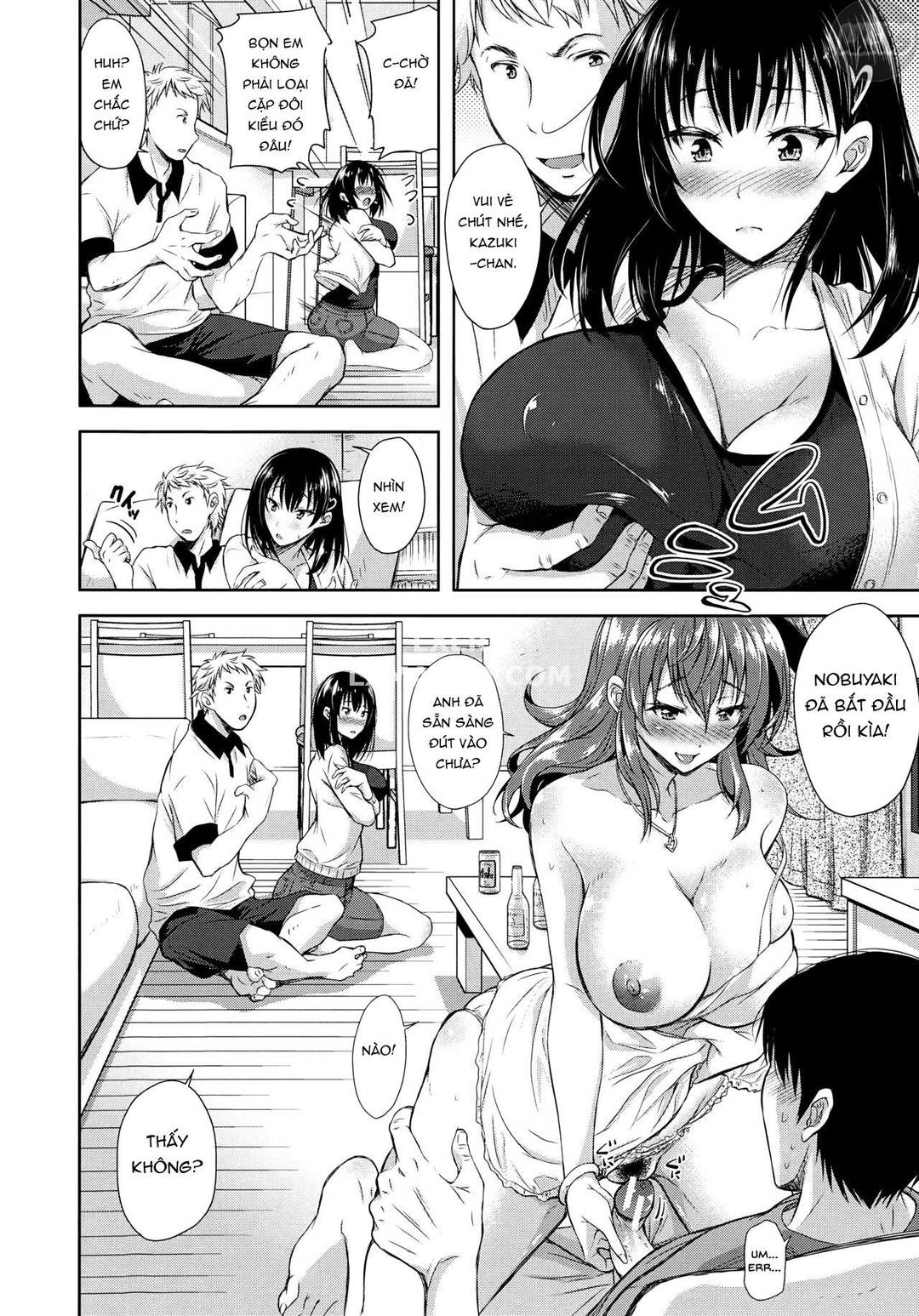Đọc truyện hentai Khuôn mặt dâm đãng  và thực sự thèm tình - Chap 1