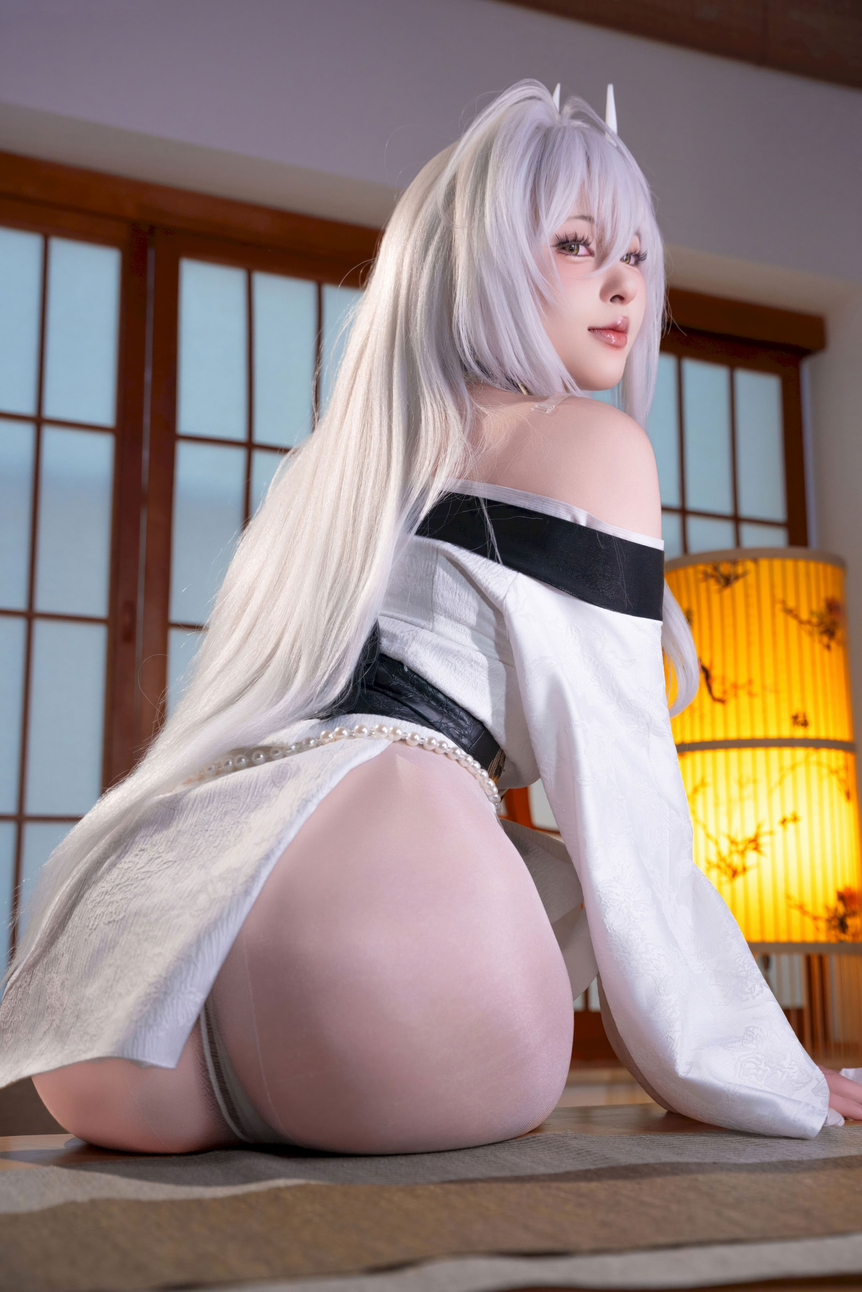Đọc truyện hentai Tuyển tập Albums siêu phẩm Cosplay - Chap 1429 - Yuno Shimizu - Azur Lane Hakuhou Kimono