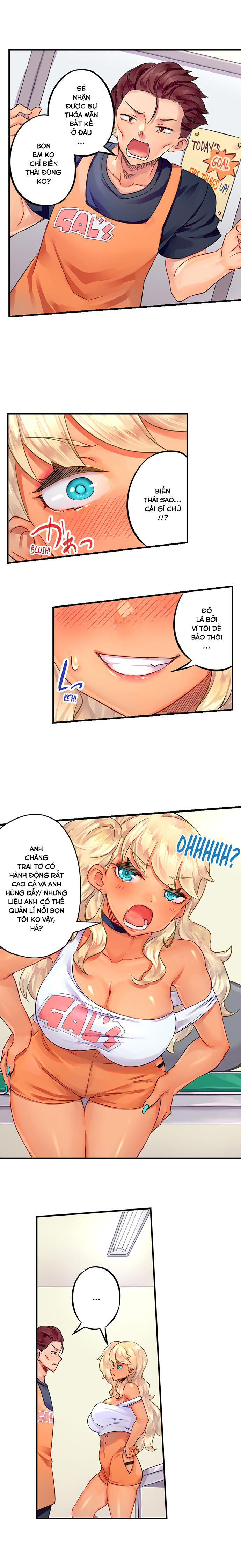 Đọc truyện hentai Trở thành anh quản lí khiến cô gái rám nắng này lên đỉnh - Tập 2: Đụng chạm em gal