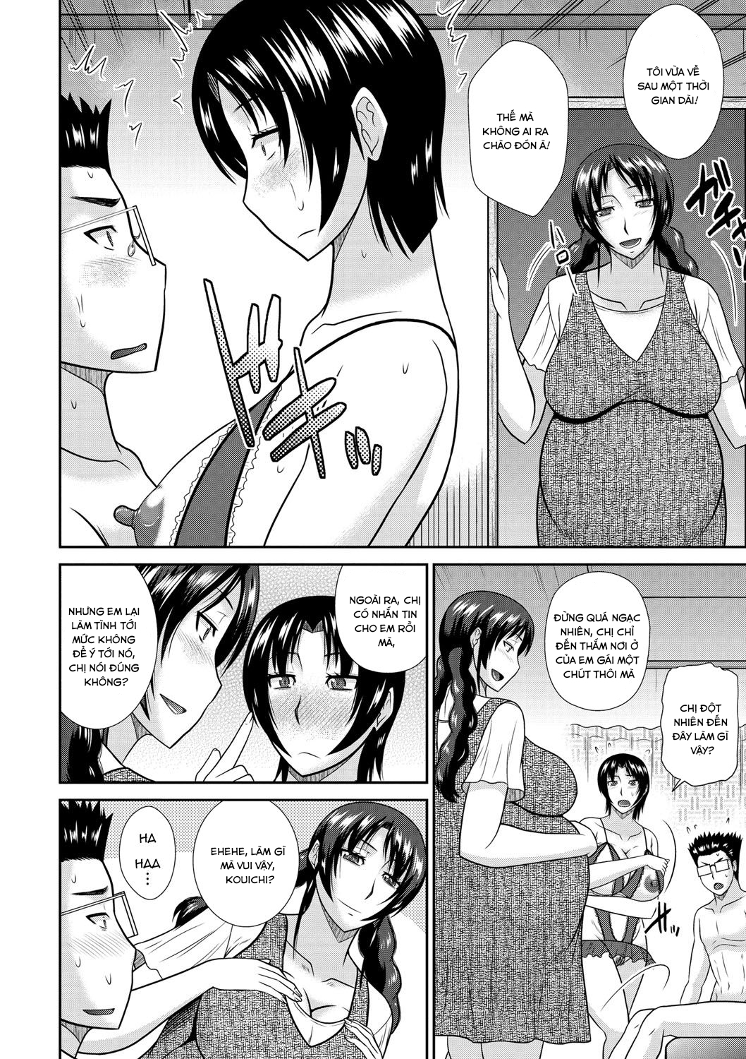 Đọc truyện hentai Haha Shimai Donburi - Chap 3 end