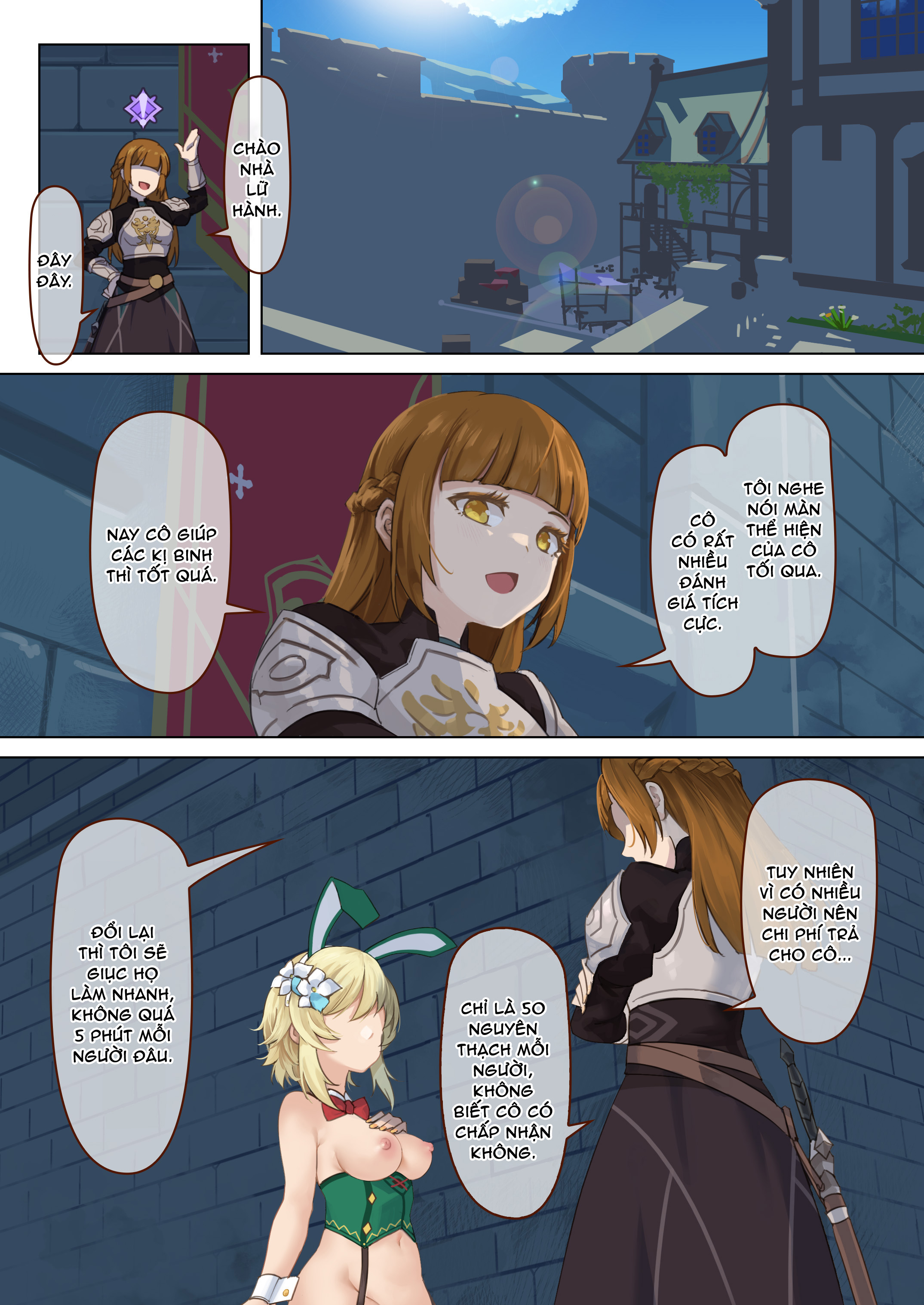 Đọc truyện hentai Lễ hội mùa xuân Mondstadt - Act 2 kết thúc