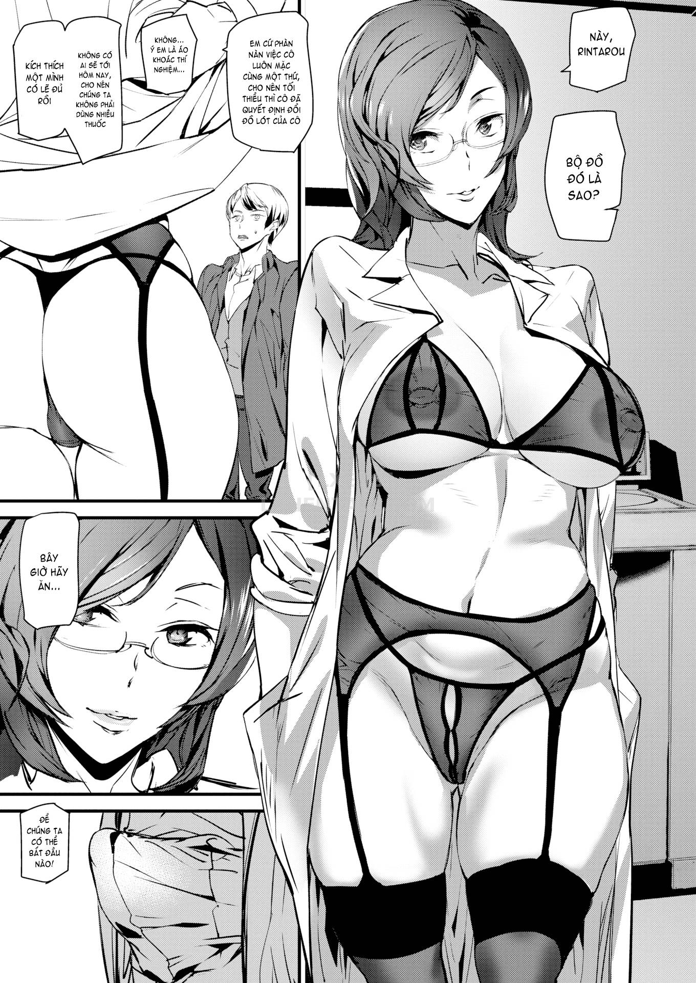 Đọc truyện hentai Gohoushi Zakari - Chap 6 - Professor Lock’s Strange Lab