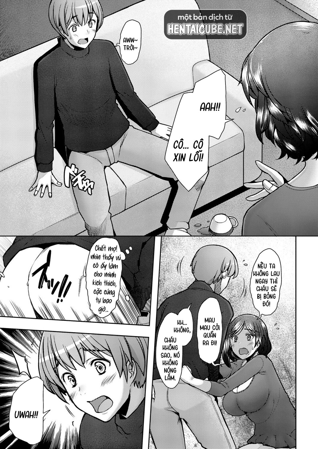 Đọc truyện hentai Người mẹ hàng xóm là bạn tình của tôi - Oneshot