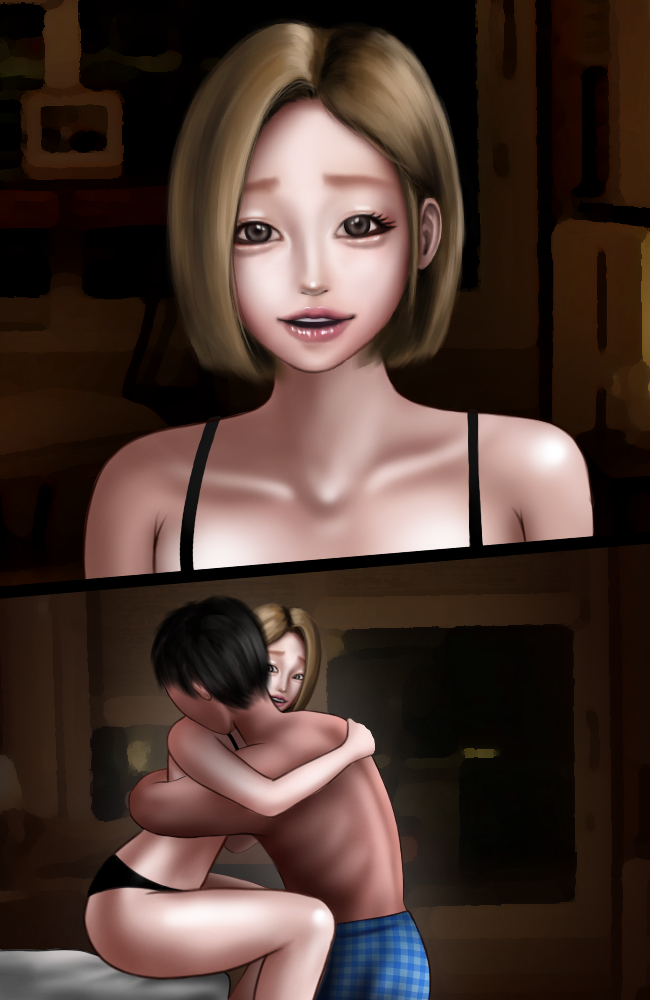 Đọc truyện hentai Kiss NTR - Oneshot