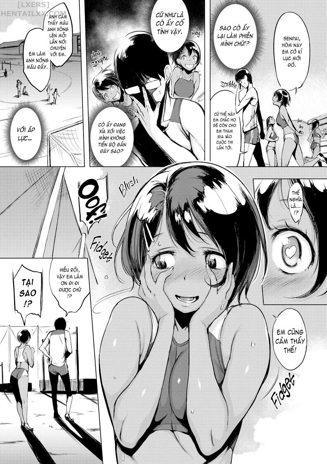 Đọc truyện hentai Half-Ripe Cherry - Chap 8 - Hey, Senpai