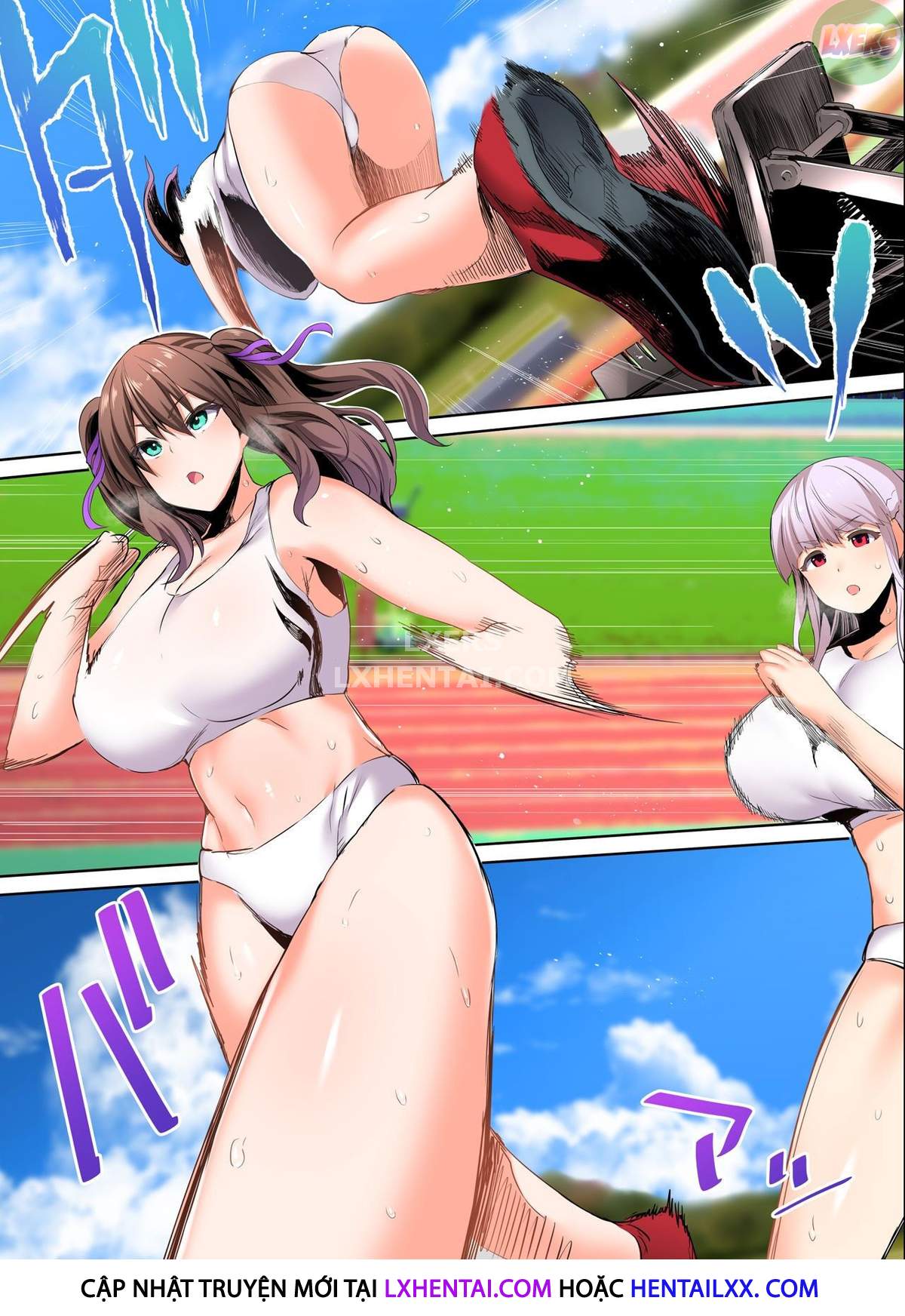 Đọc truyện hentai Rikujoubu Buchou To Fukubuchou Wa Ore No Nama Onaho!!! - Chap 1