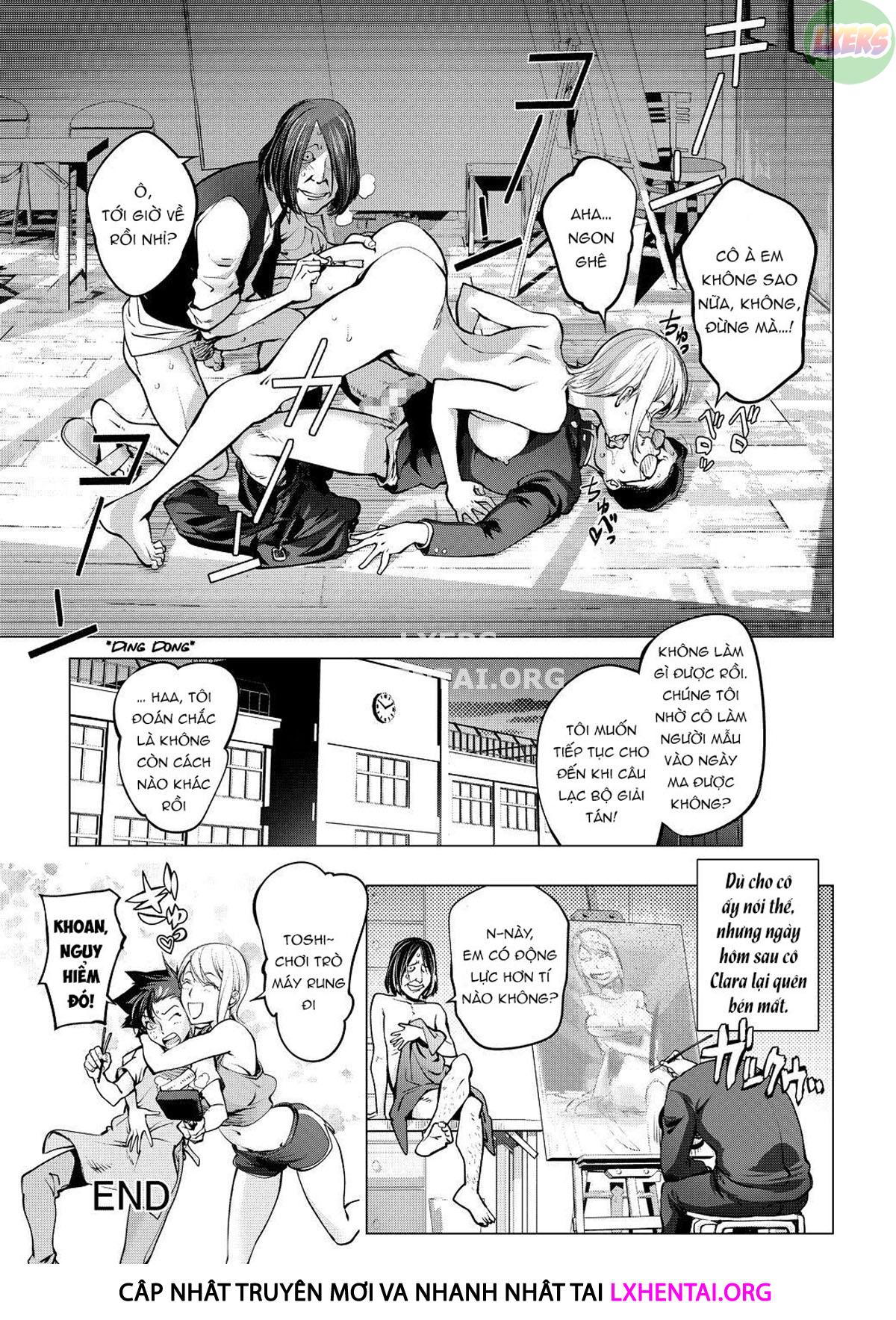 Đọc truyện hentai Clara-Sensei No Bijutsu Kyoushitsu - Oneshot