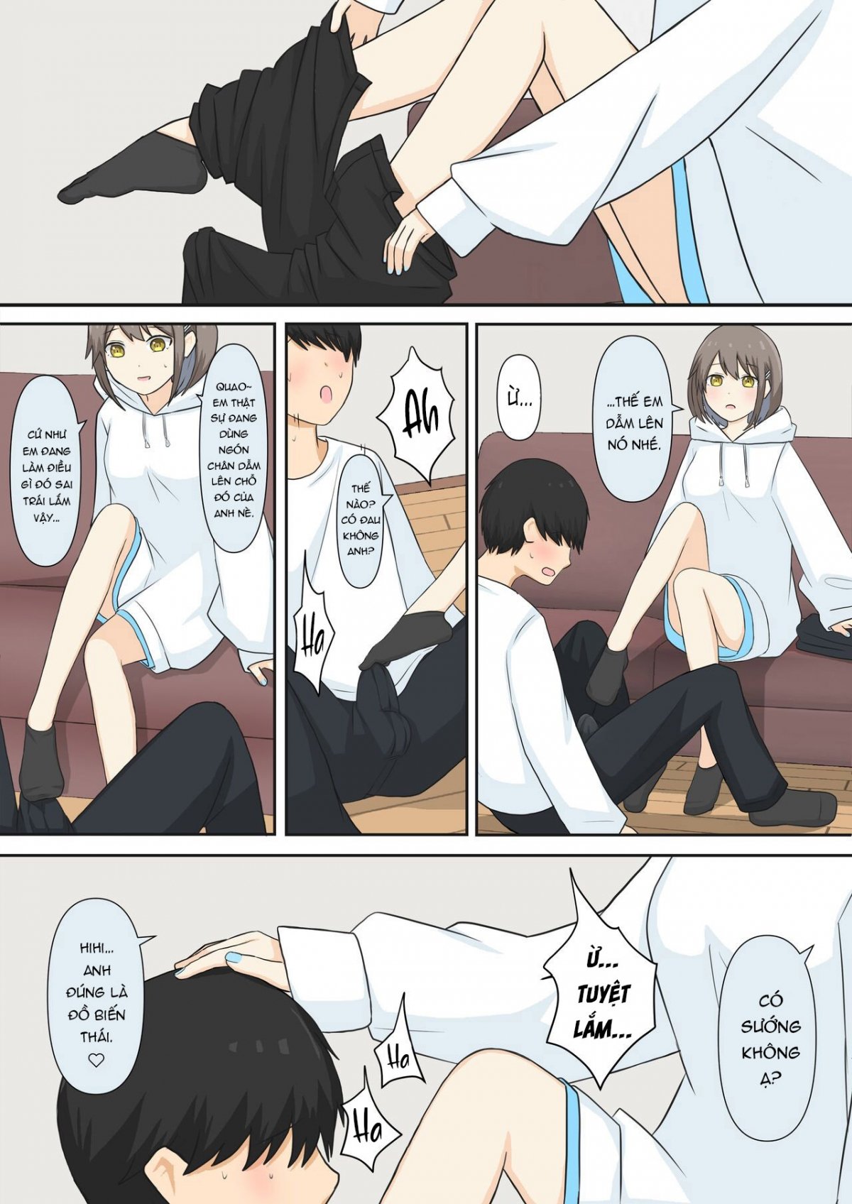 Đọc truyện hentai Bị bạn gái bắt nạt - Oneshot