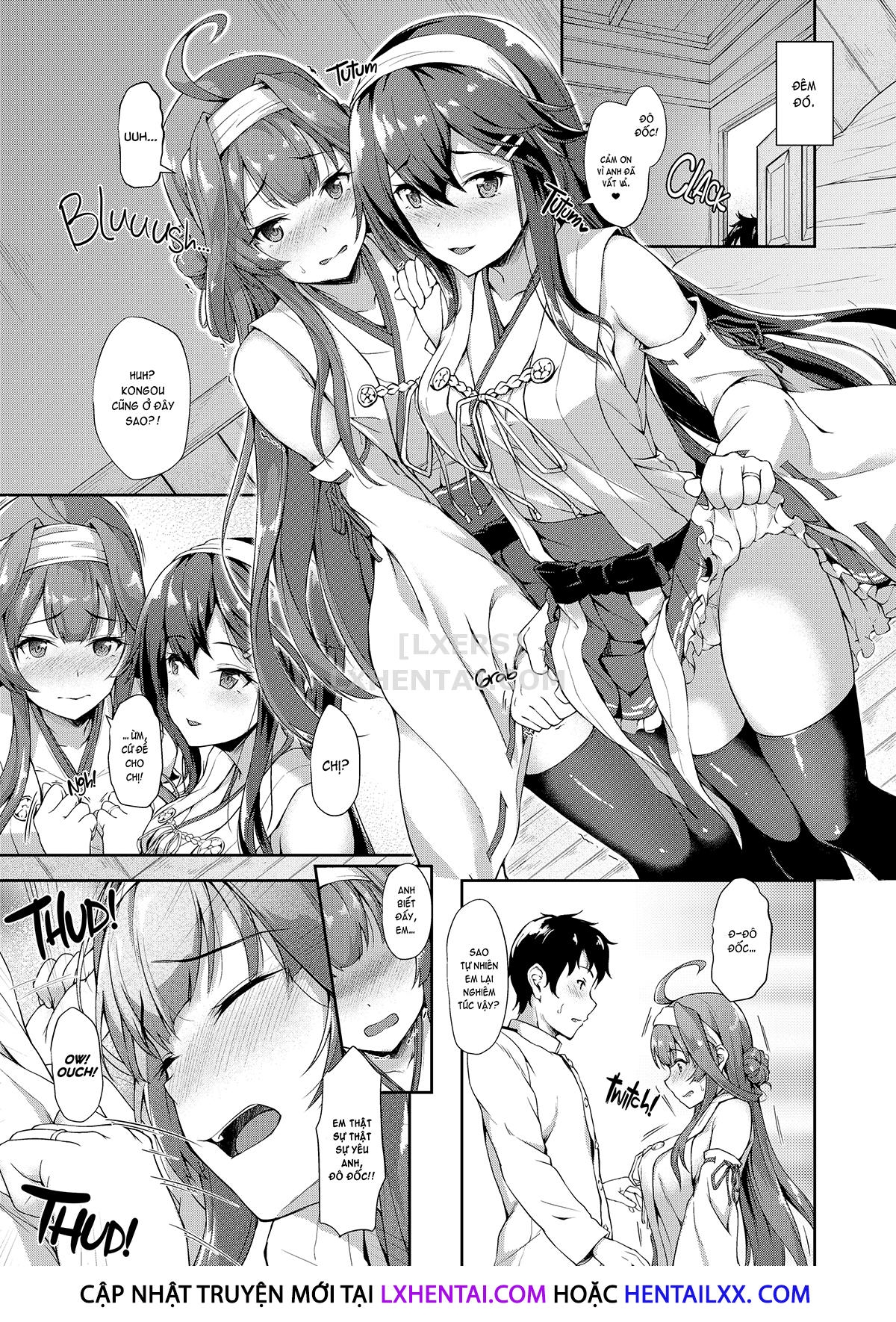 Đọc truyện hentai KonHaru Sandwich - Oneshot