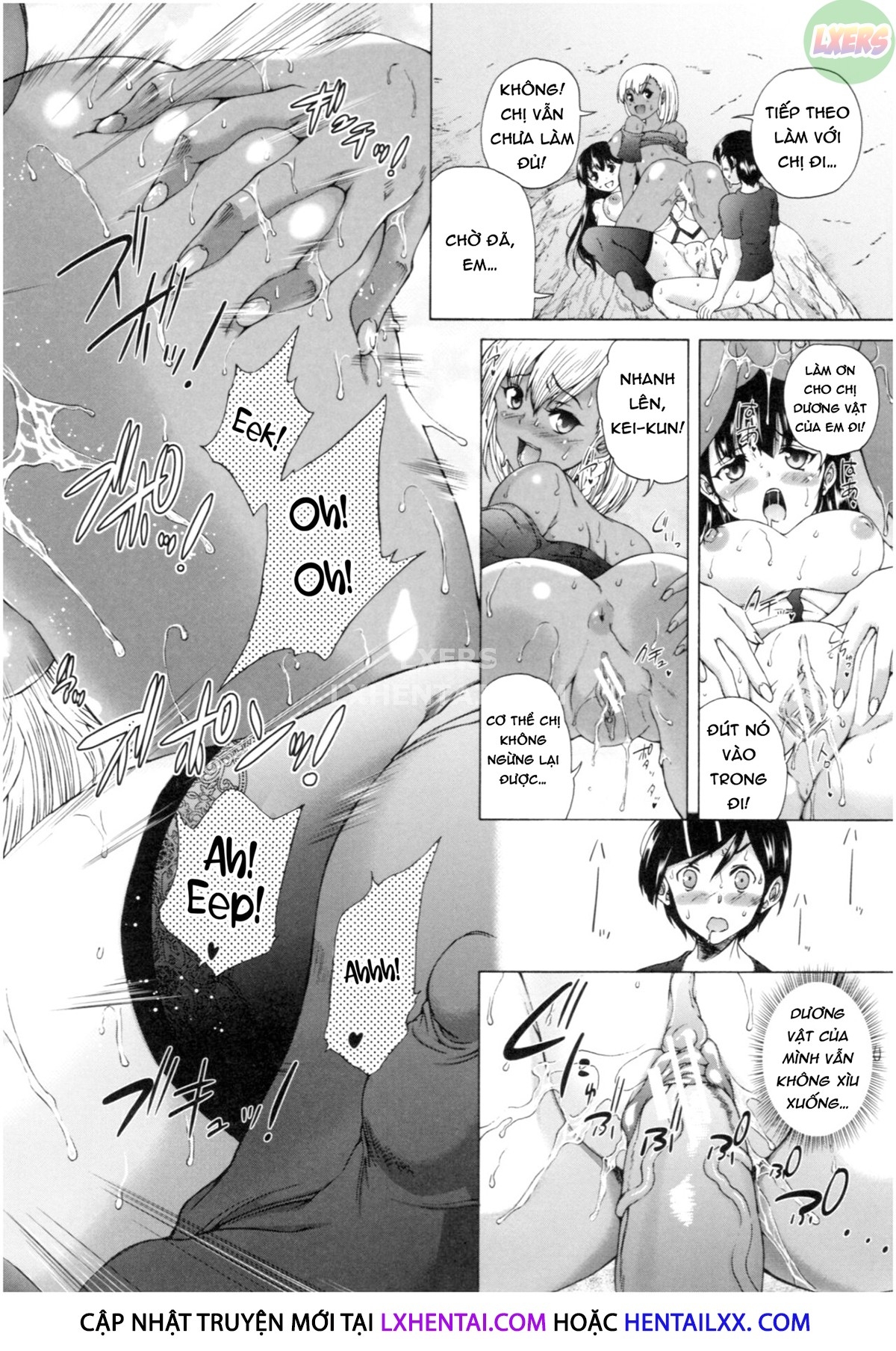Đọc truyện hentai Oba-Shota Harem - Chap 3