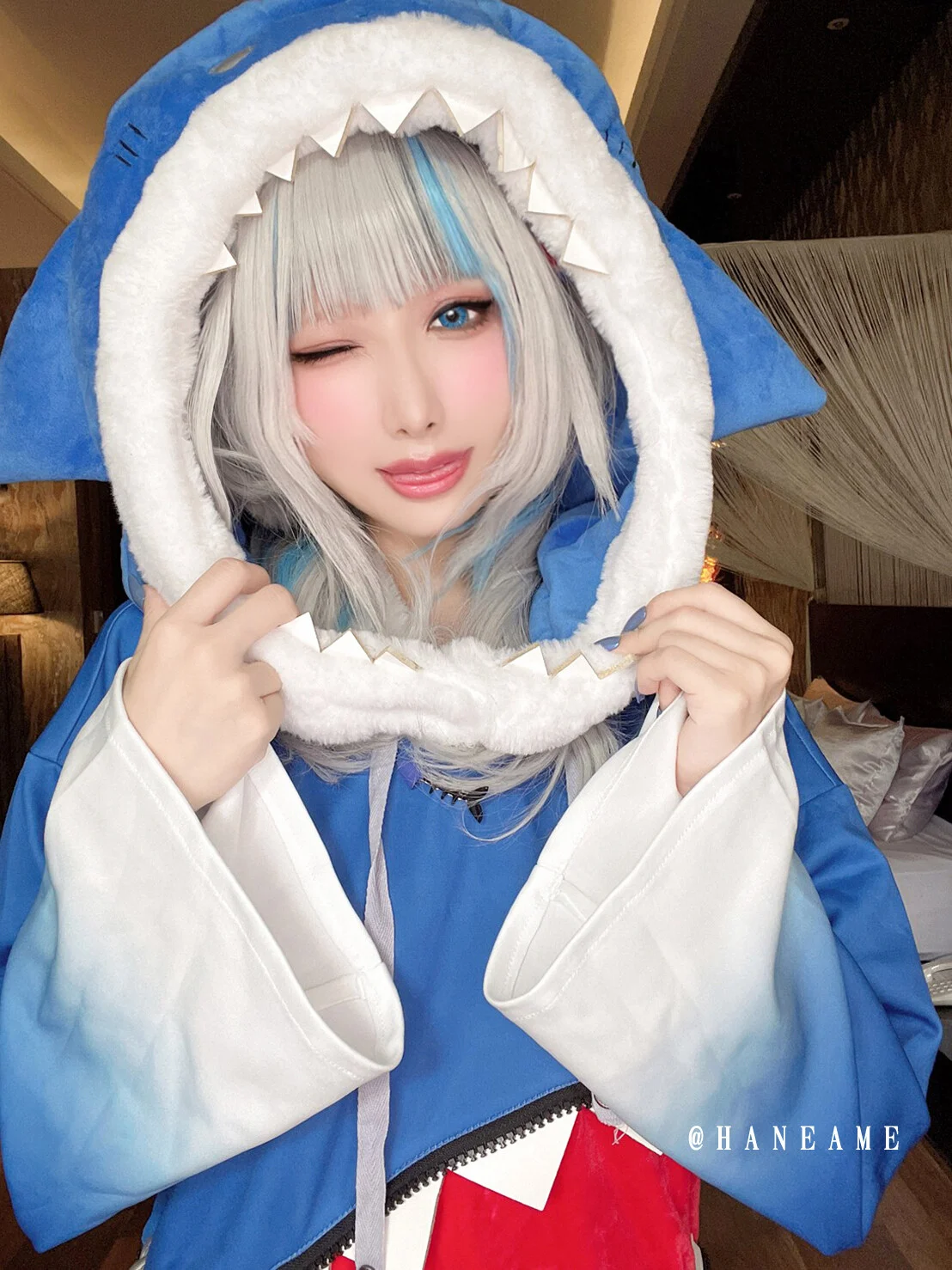 Đọc truyện hentai Tuyển tập Albums siêu phẩm Cosplay - Chap 764 - Hane Ame - Gawr Gura