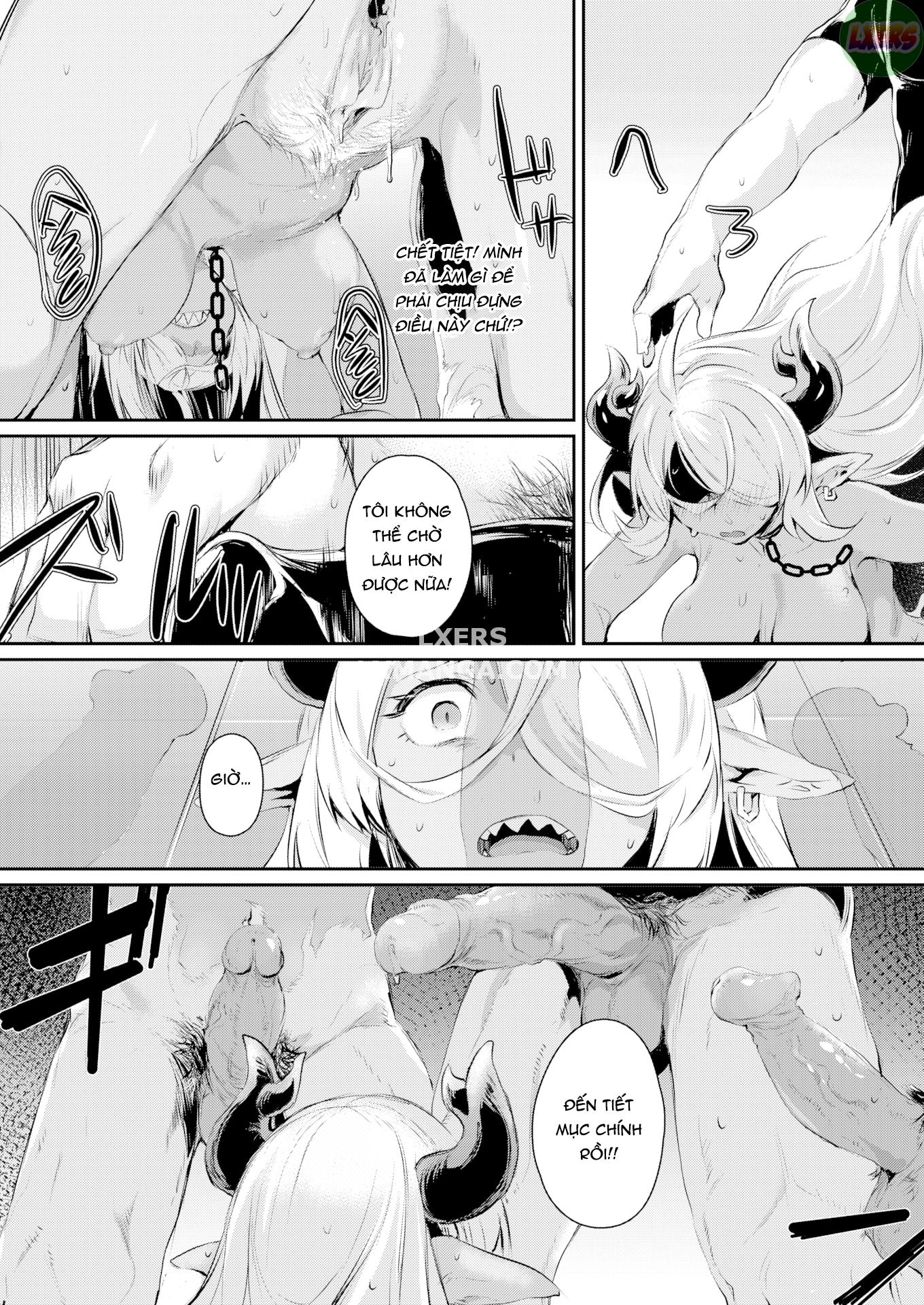 Đọc truyện hentai Hãy ăn năn đi Demon-chan! - Oneshot
