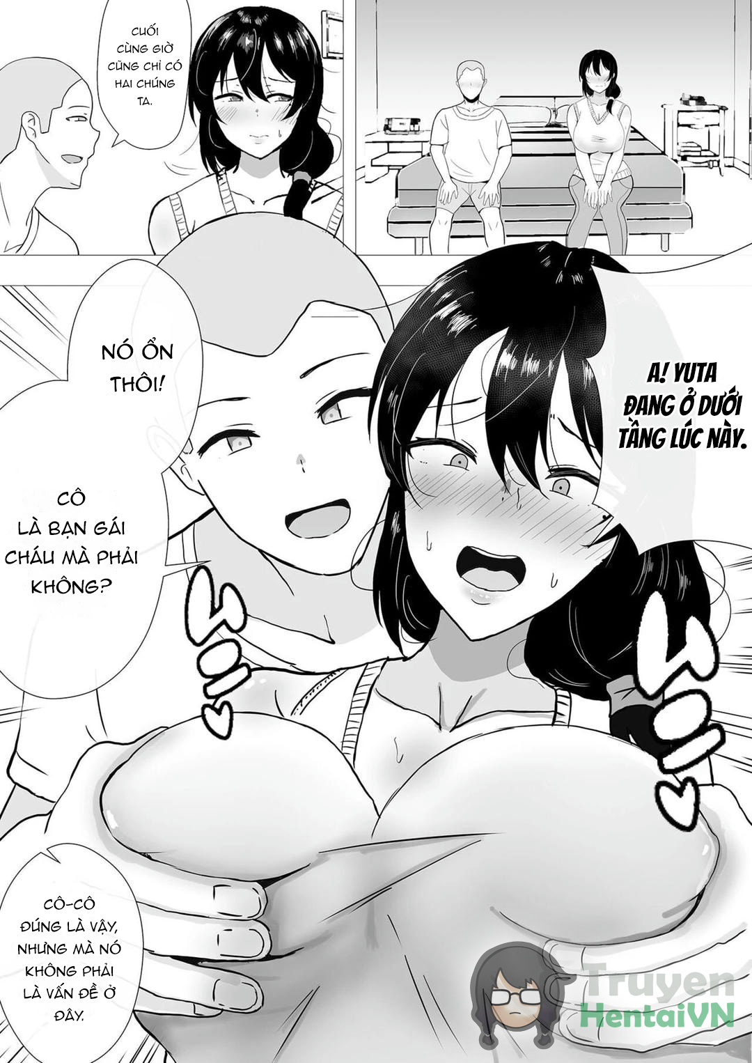 Đọc truyện hentai TomoKano Kaa-chan~ Daisuki na Ore no Hahaoya wa Aho na Shinyuu no Kanojo~ - Chap 2
