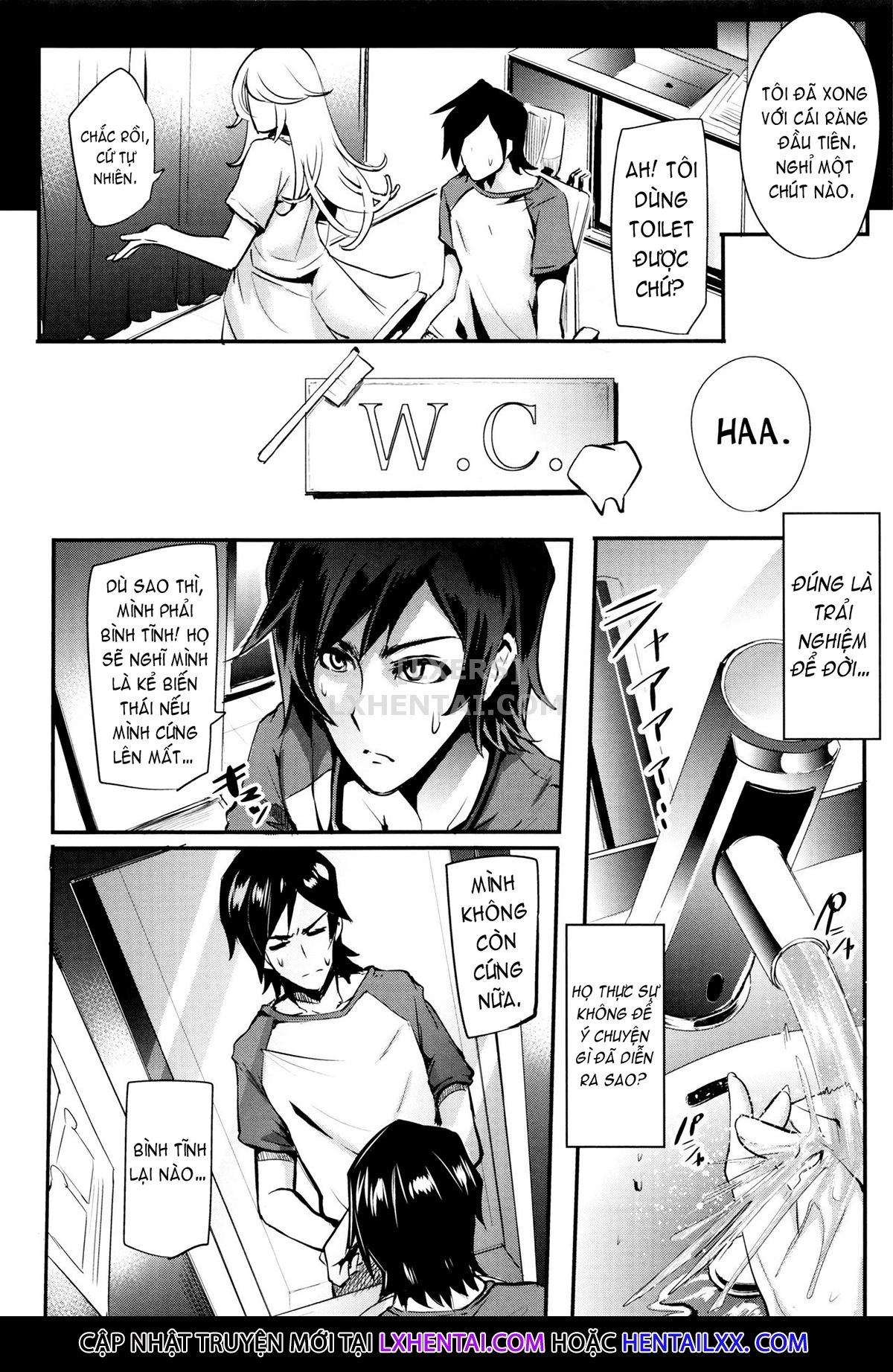 Đọc truyện hentai Gamandekinai Mesuana - Chap 4