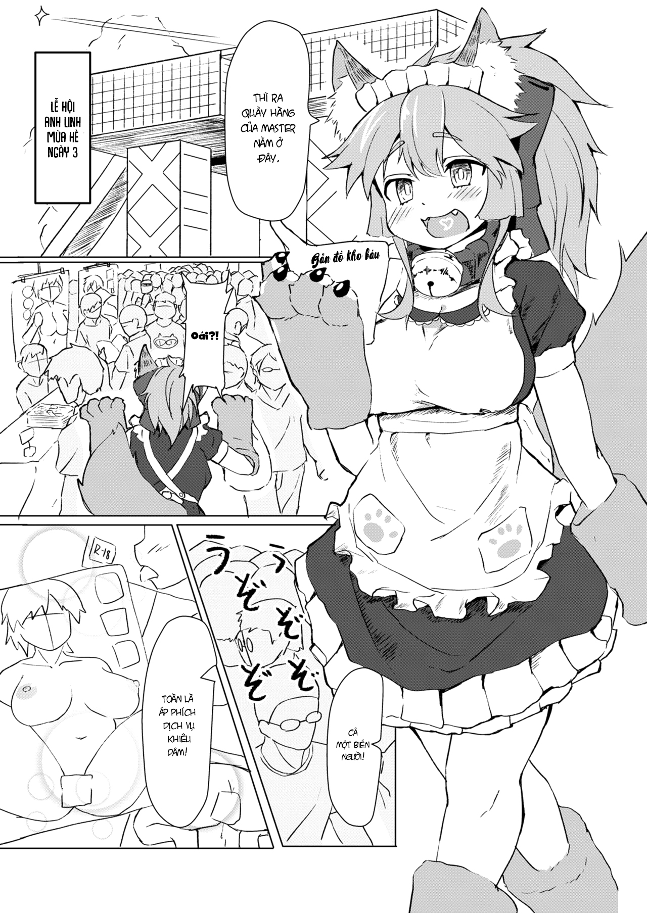 Đọc truyện hentai Nàng mèo động dục - Oneshot