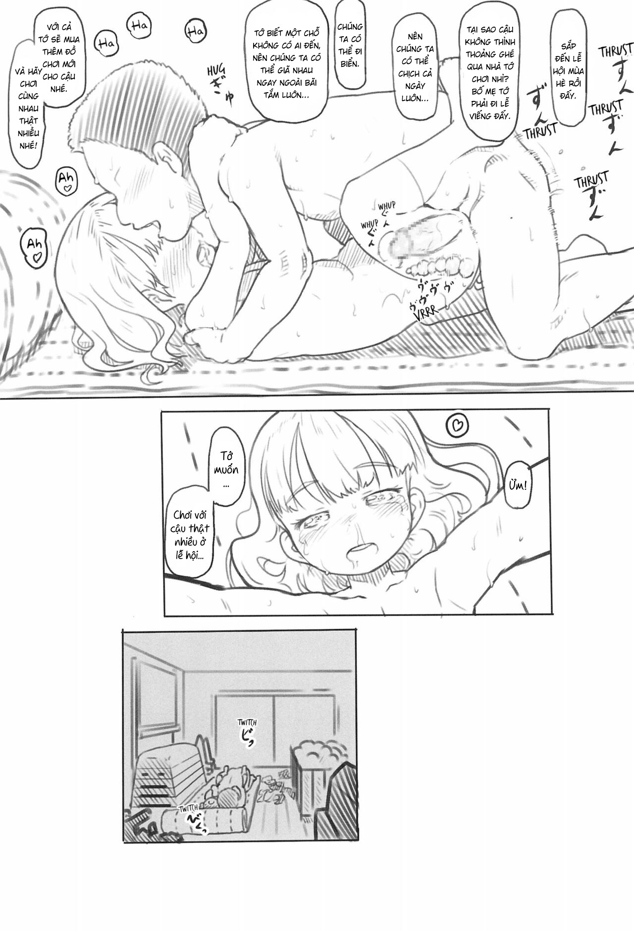 Đọc truyện hentai Sử dụng cô bạn chậm phát triển như cái bình chứa tôn - Chap 1