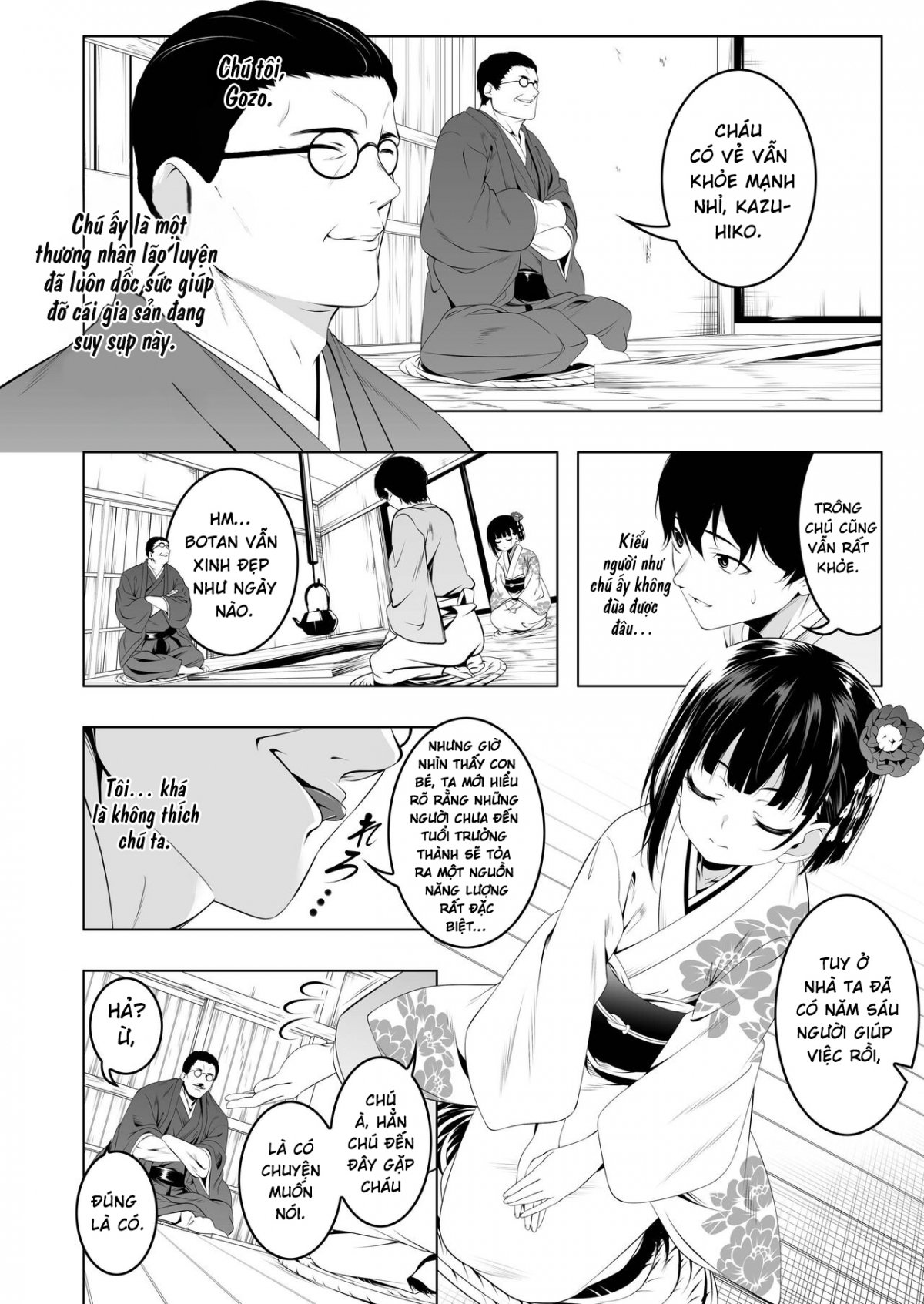 Đọc truyện hentai Koushoku no Chuugi Kunoichi Botan - Oneshot