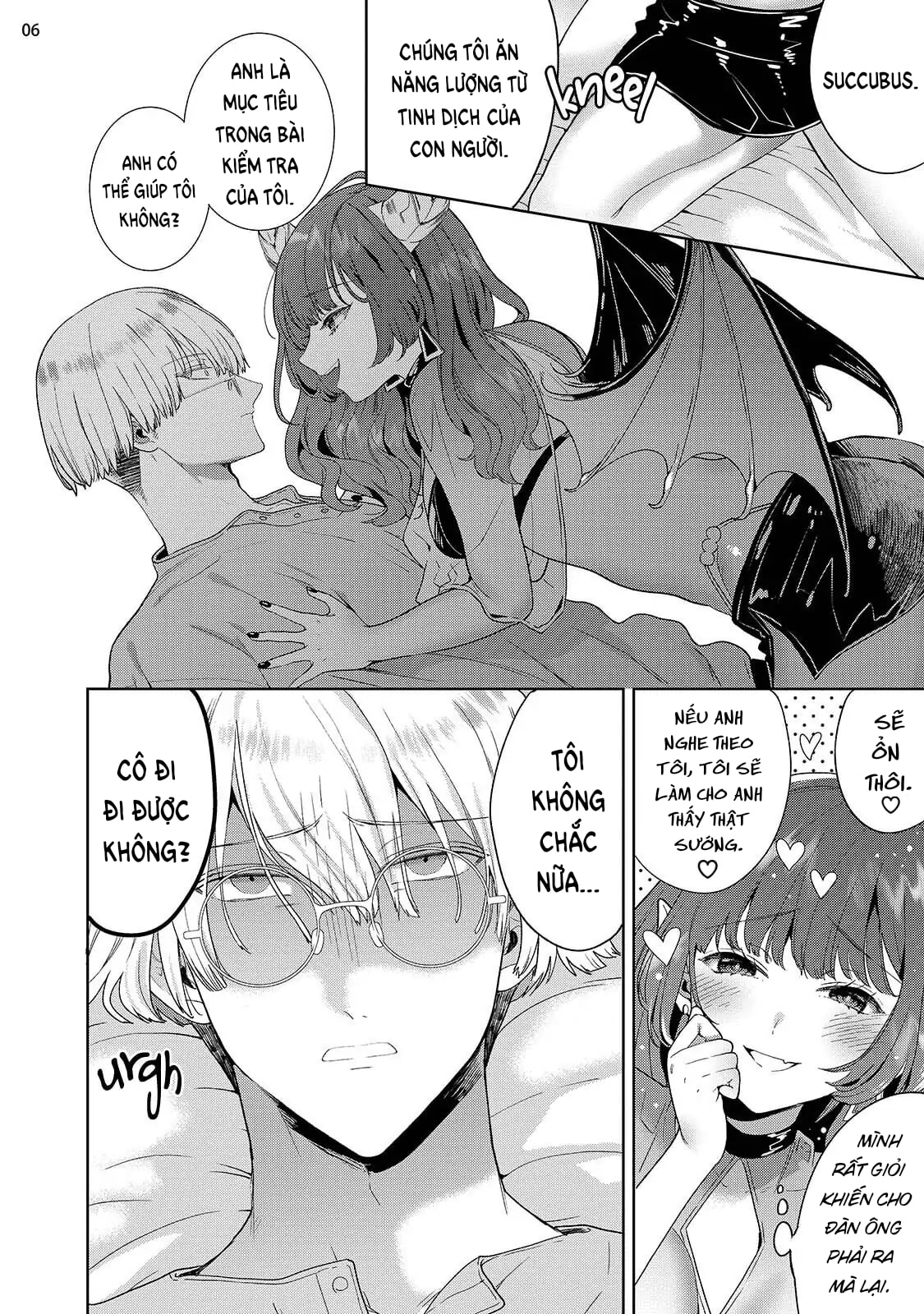 Đọc truyện hentai Nàng Succubus Đầy Tự Tin Nhưng Mục Tiêu Của Cô Ấy Lại Bất Lực - Chap 1: Anh sẽ là mục tiêu trong bài kiểm tra của tôi