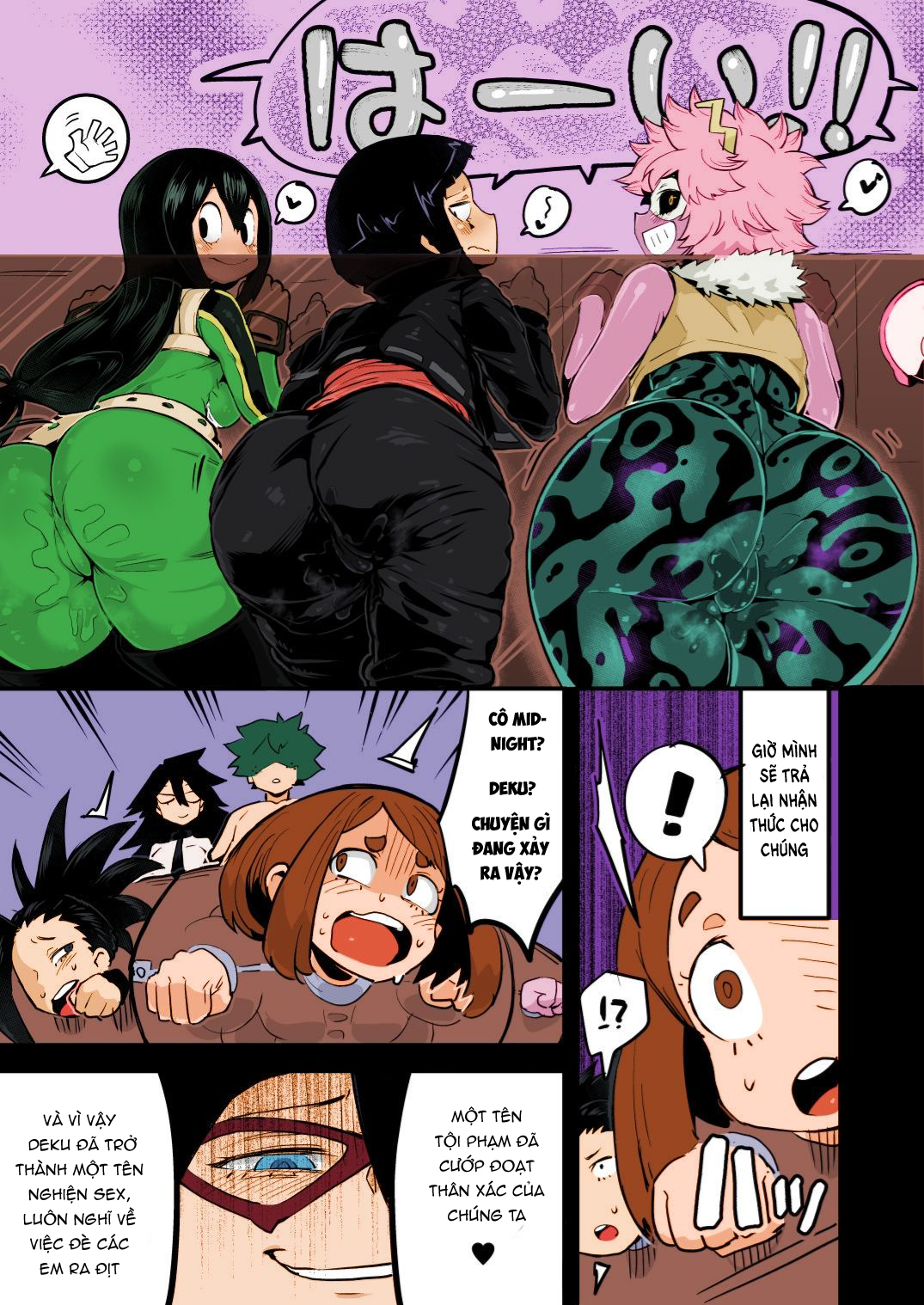 Đọc truyện hentai Boku to Nottori Villain Nakademia Vol. 2 - Chap 2.2