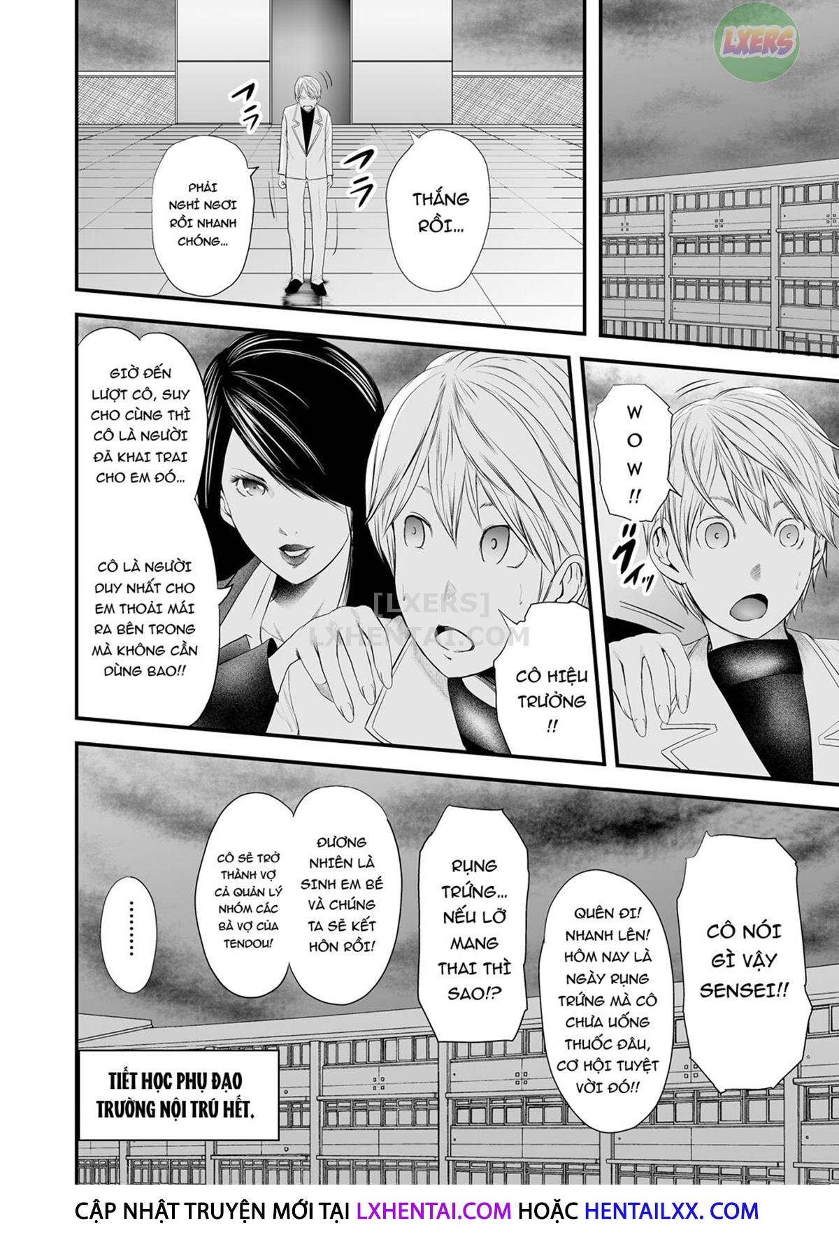 Đọc truyện hentai Jokyoshi Go-nin to Boku 1-ri - Chap 6 - Người phụ nữ trung niên vô cùng quyến rũ | END