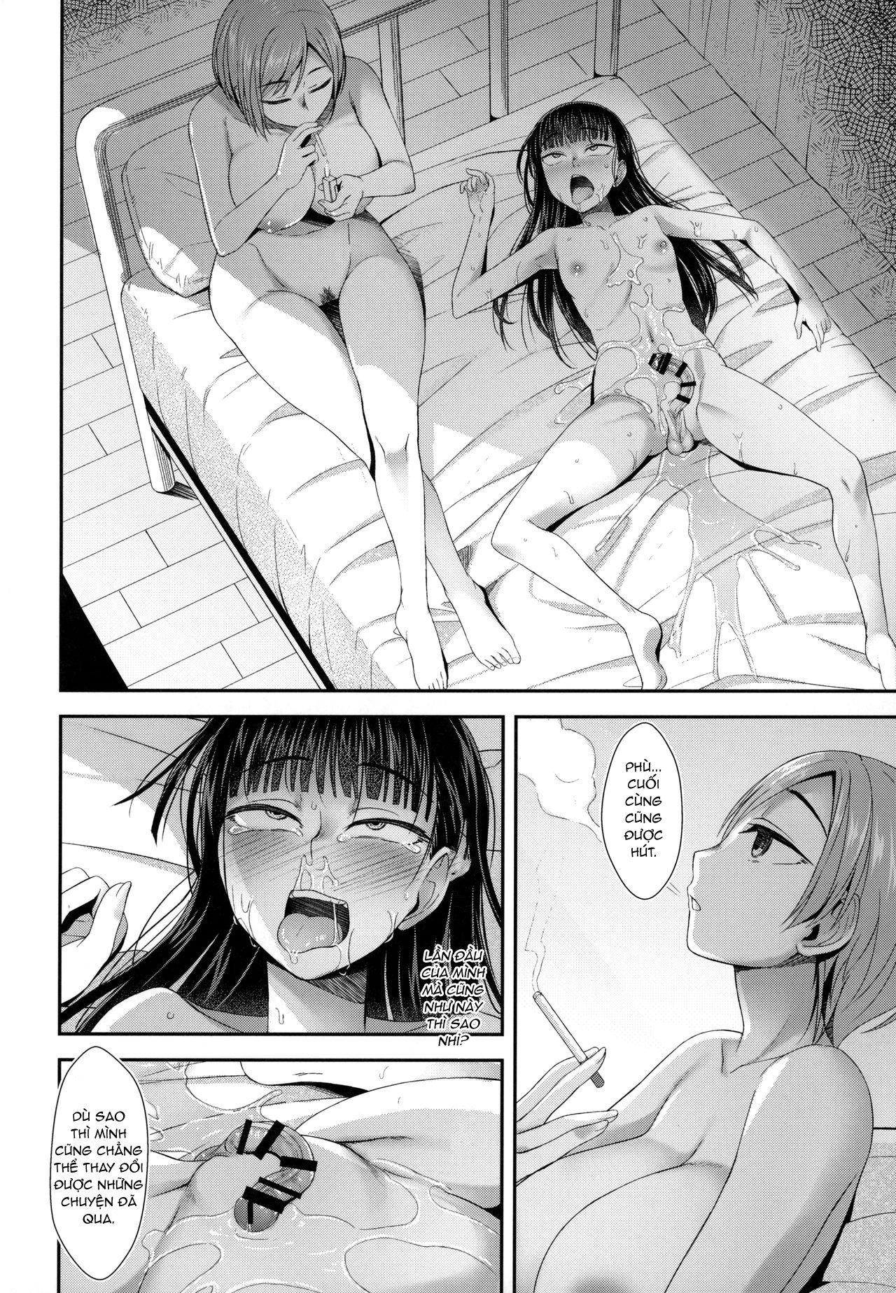 Đọc truyện hentai Hokenshitsu nite Seitsuu Girl - Oneshot